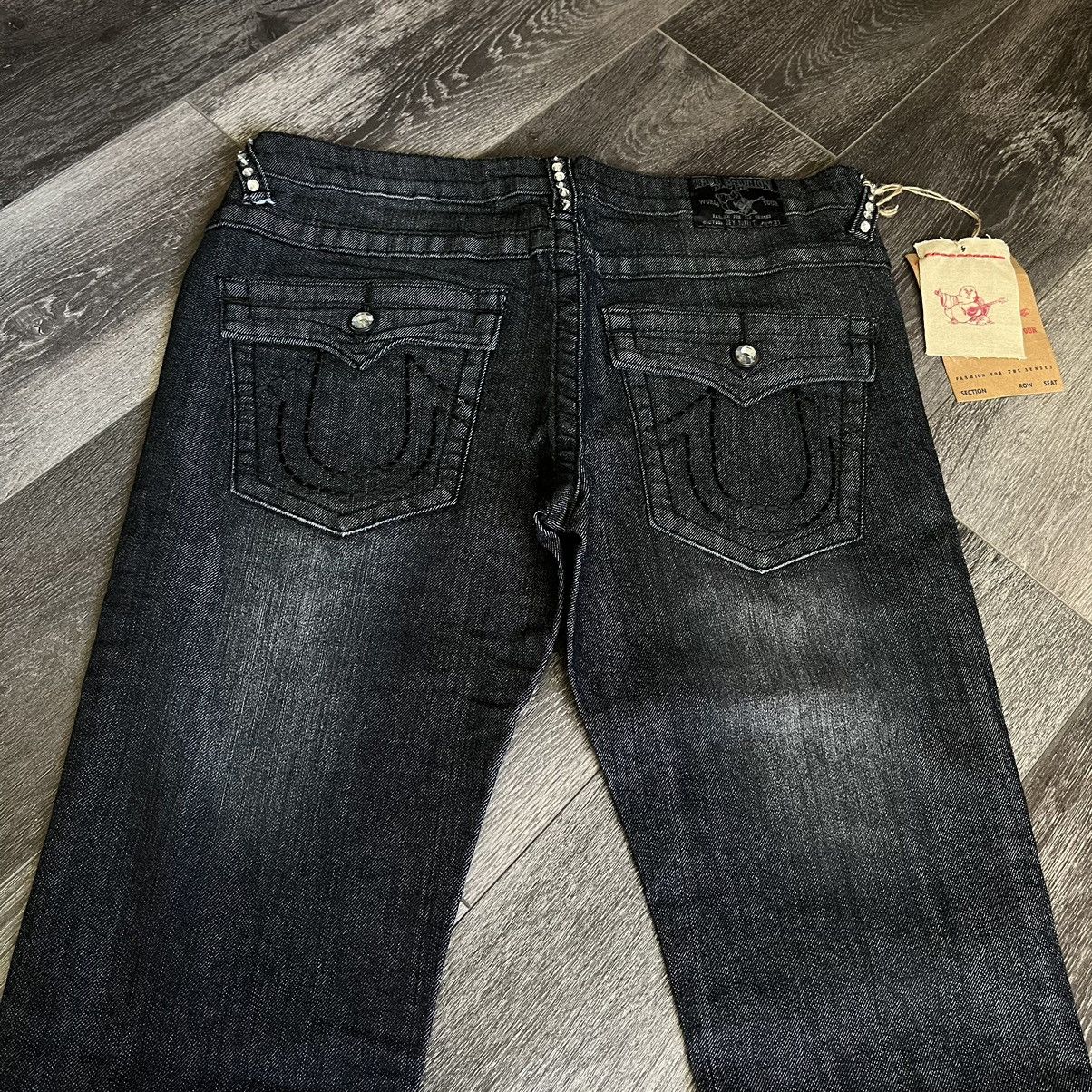 True Religion NEW Vintage 2000s True Religion Joey Super T Denim Jeans 31 Size 31" - 2 Thumbnail