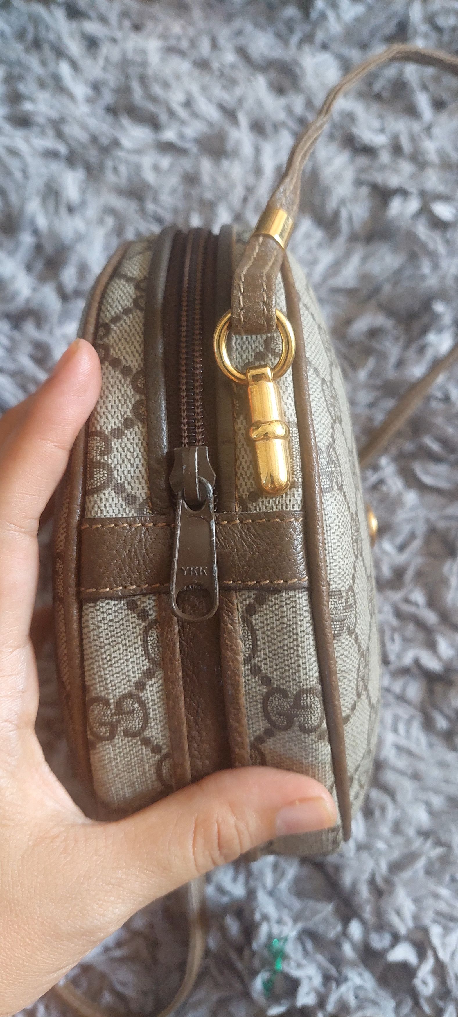 Gucci Vintage Gucci Round GG supreme Size ONE SIZE - 4 Thumbnail