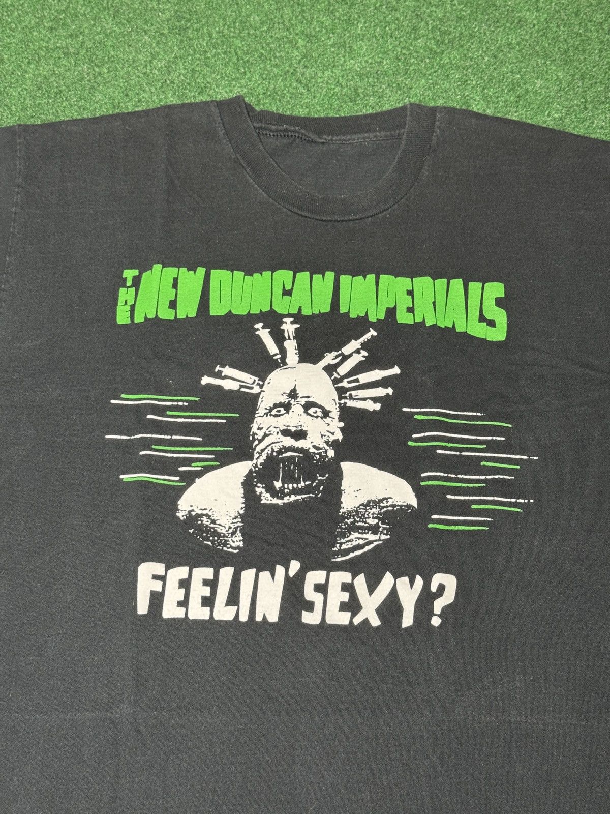 Band Tees × Vintage Vintage 90s New Duncan Imperials RARE Feelin Sexy T Shirt Size US XL / EU 56 / 4 - 2 Thumbnail