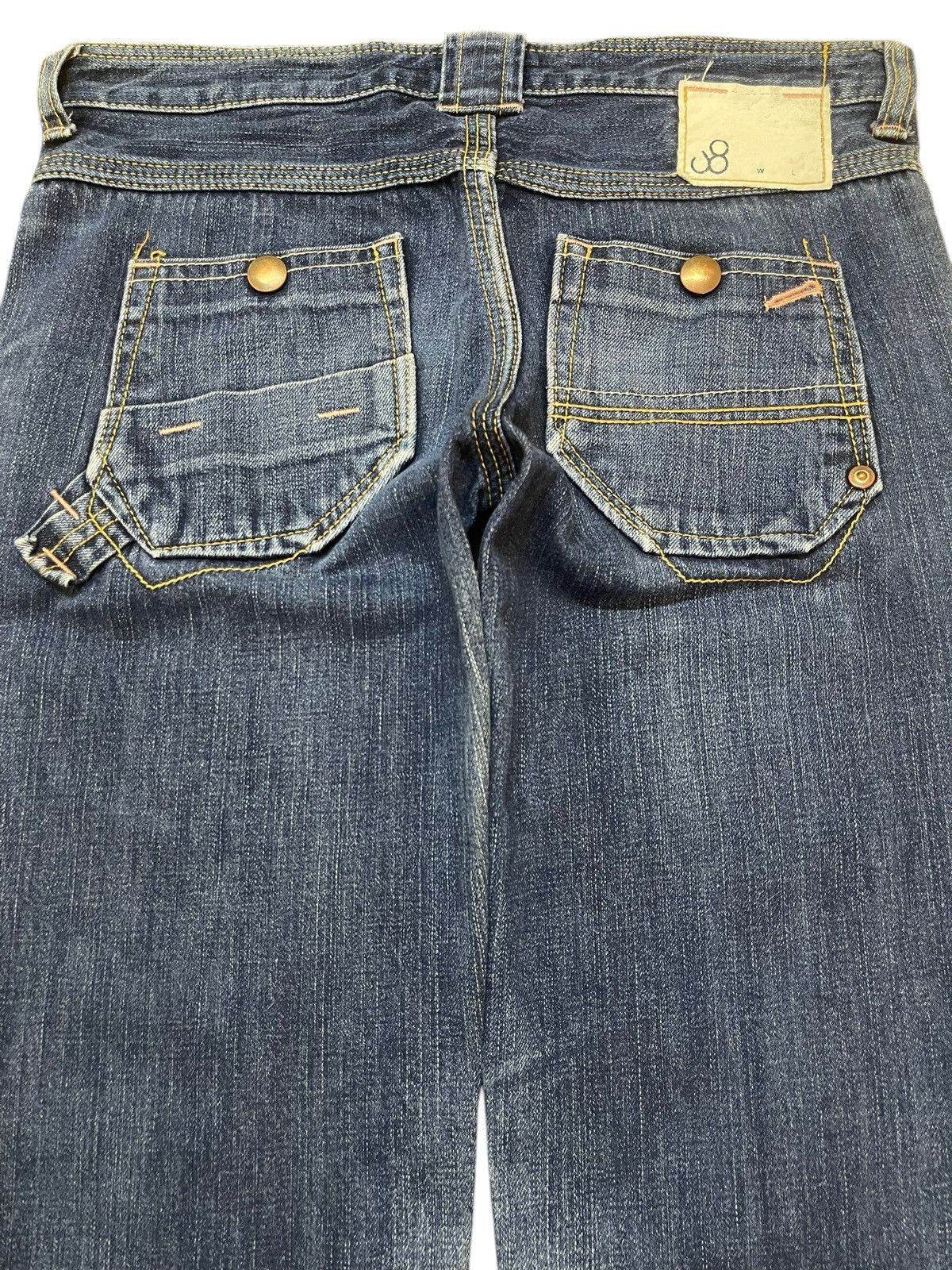 Johnbull Vintage Japan John Bull Faded Wash Baggy Style Jeans Size US 32 / EU 48 - 5 Thumbnail