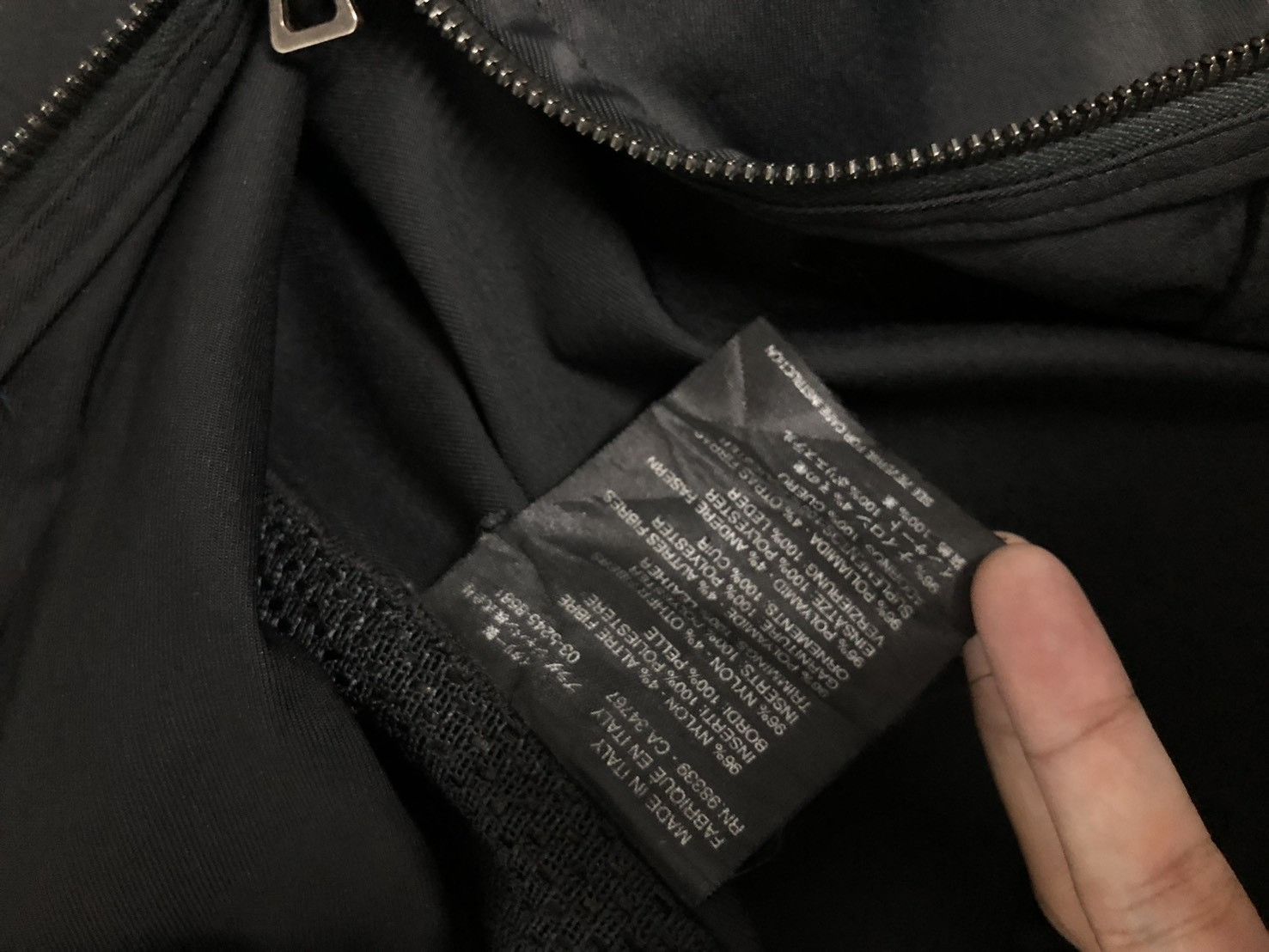 Prada Prada Mesh Biker Jacket Size ONE SIZE - 5 Thumbnail