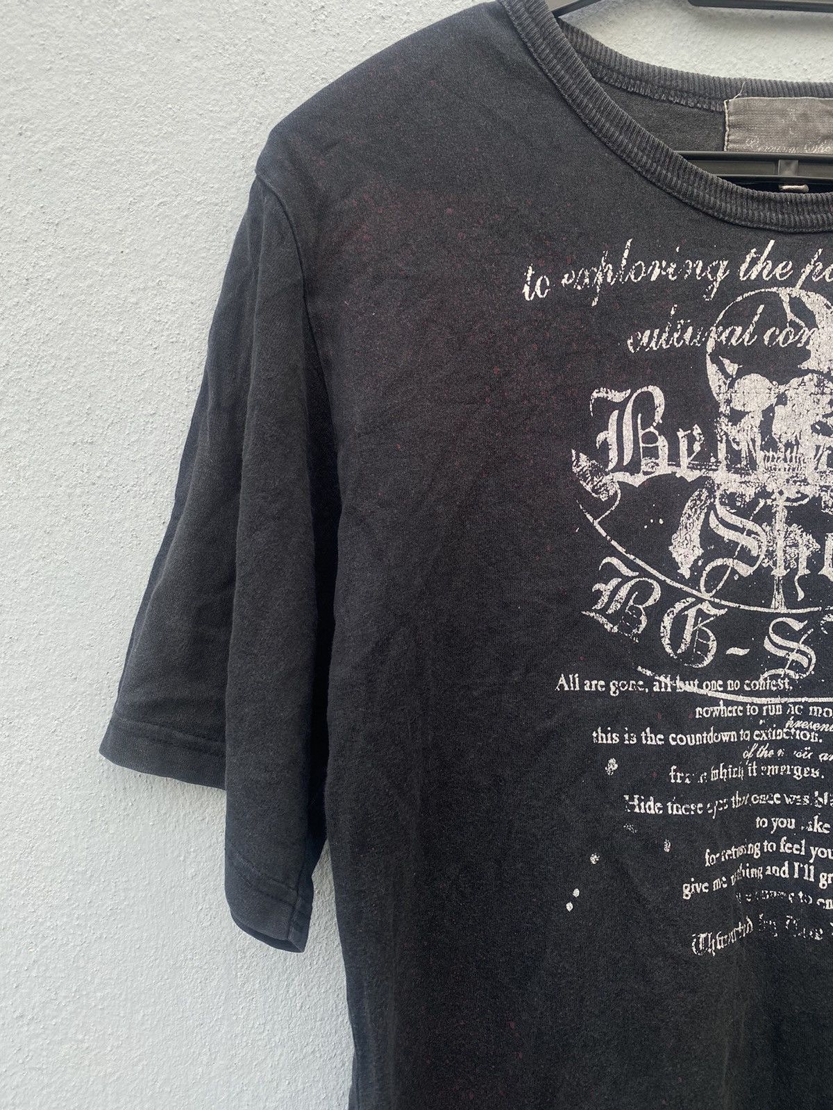 14th Addiction × Affliction × Revenge Vintage y2k Revenge Sho Skull Poem Tshirt Size US M / EU 48-50 / 2 - 5 Thumbnail