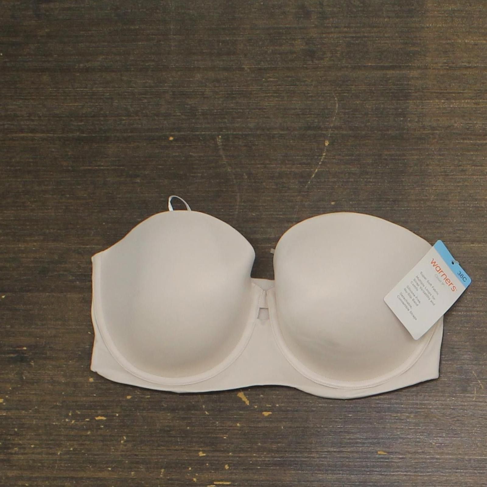Warner Bros Warners 9 Convertible Strapless Bra Butterscotch Brown 38c Size ONE SIZE - 1 Thumbnail