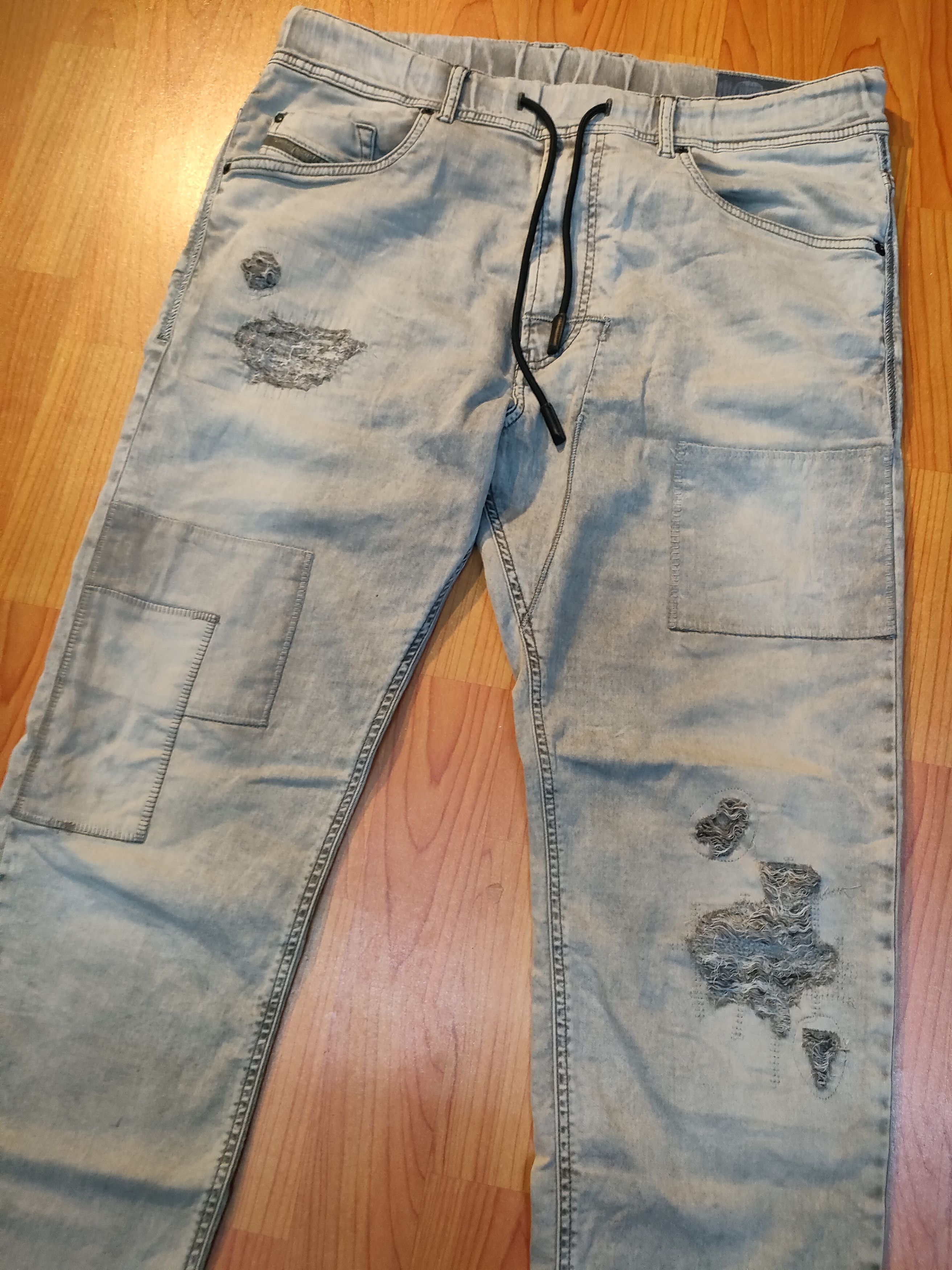 Diesel Diesel Distressed Style Sweatpants Size US 34 / EU 50 - 8 Thumbnail