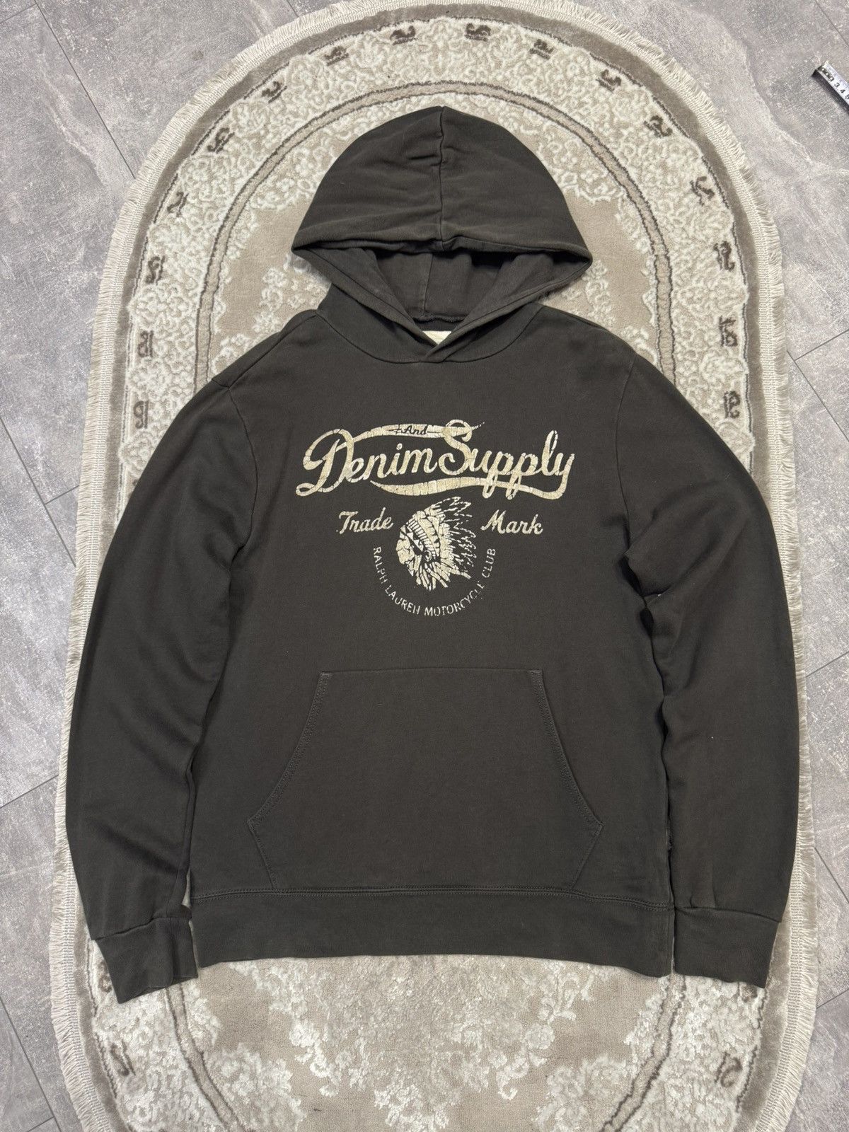 Denim & Supply Ralph Lauren Vintage Denim & Supply Polo Ralph Lauren big logo Hoodie Size US M / EU 48-50 / 2 - 1 Thumbnail