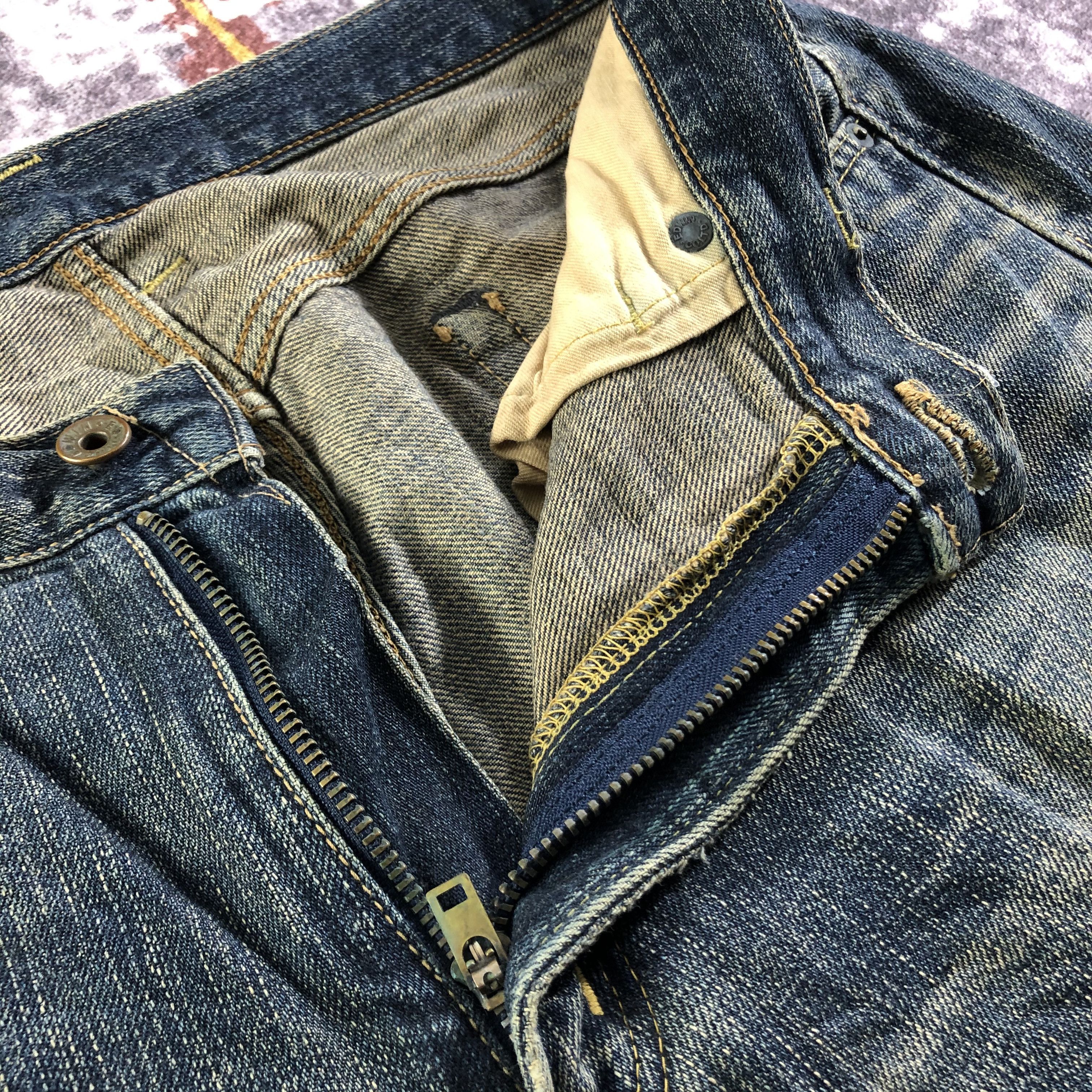 Edwin Vintage Edwin 505 Selvedge Jeans-JM3562 Size US 38 / EU 54 - 10 Thumbnail