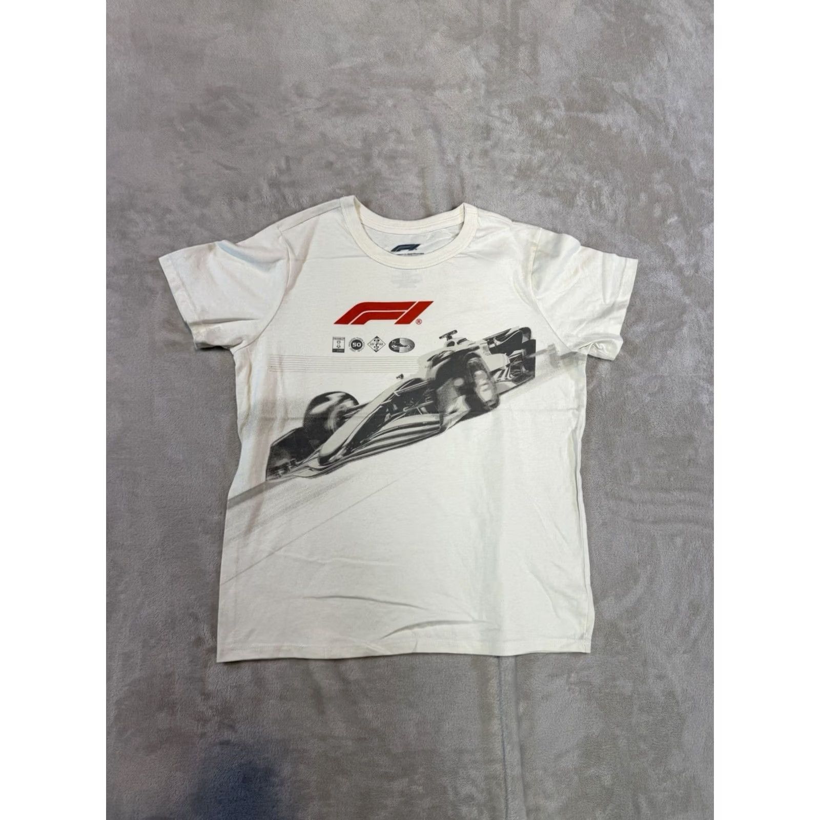 Vintage Hybrid Apparel Formula 1 Men's F1 Racing Graphic T-Shirt Size Small White Size US S / EU 44-46 / 1 - 2 Thumbnail