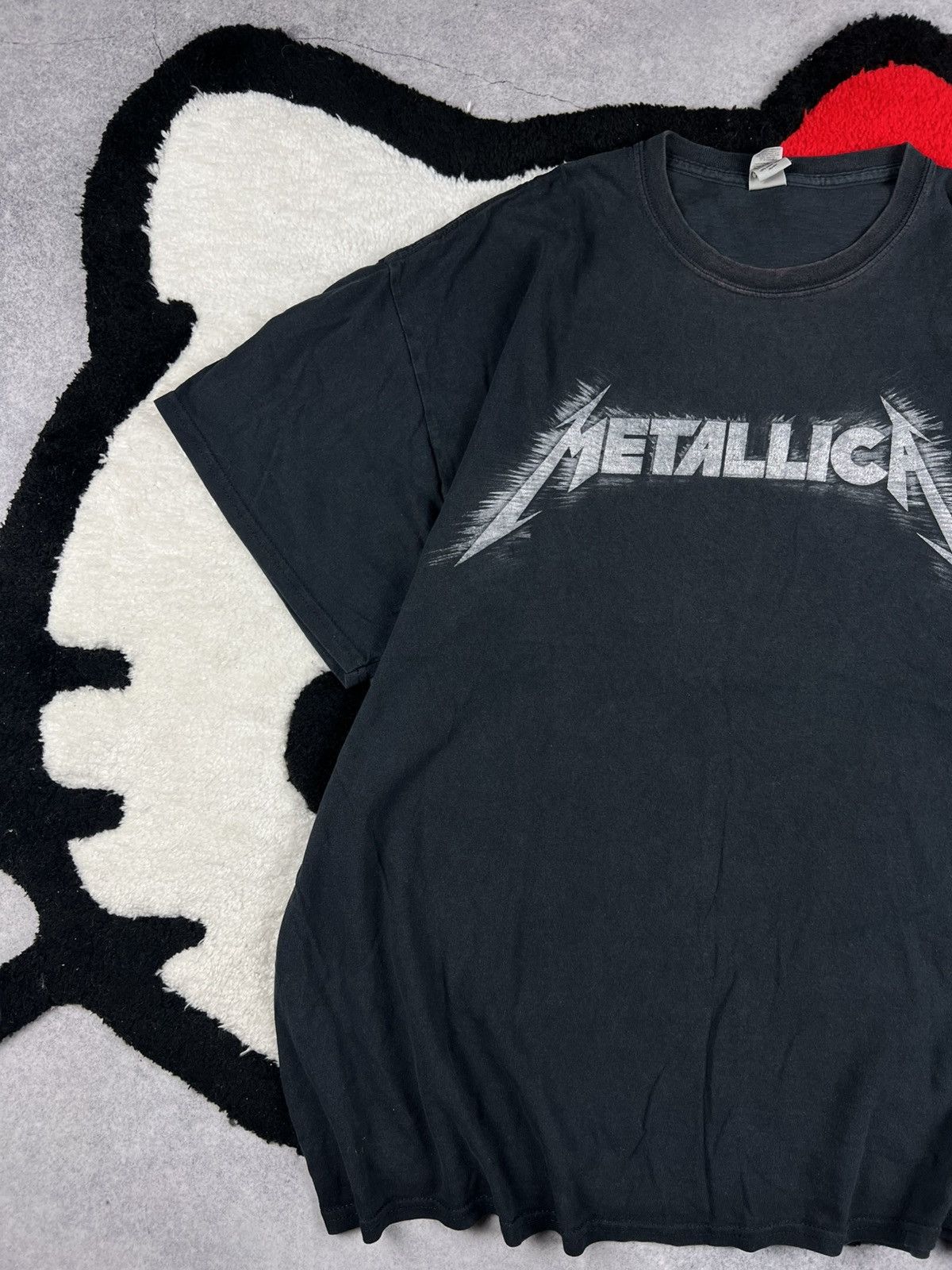 Metallica Faded Metallica Band Rock Oversized Gothic Y2K Tee Shirt Size US XXL / EU 58 / 5 - 2 Thumbnail