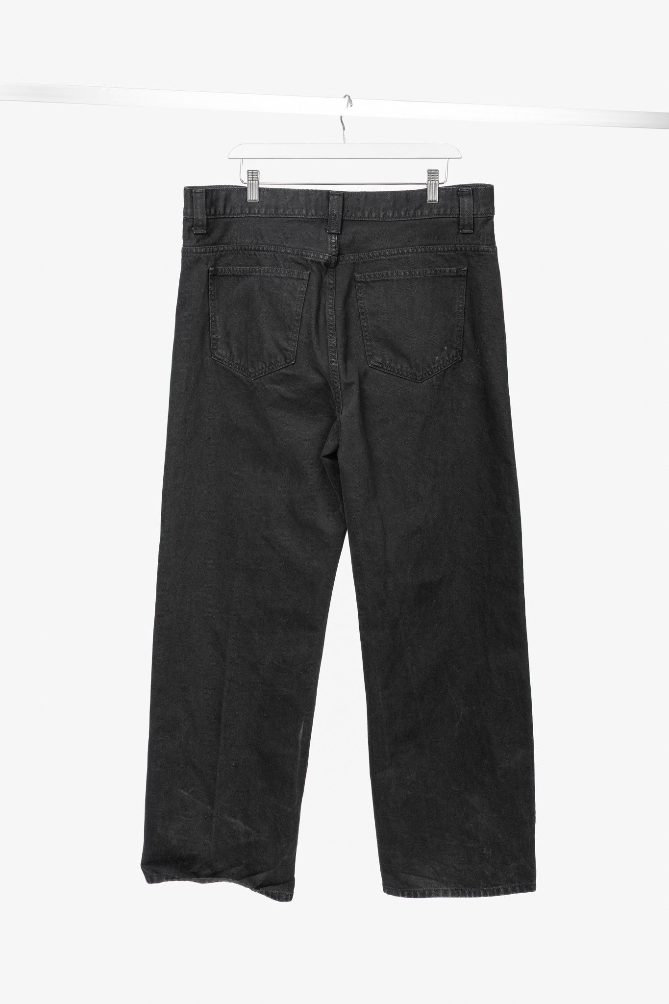 KHAITE Khaite Bonnie Carlyle Straight-Leg Jeans Size 32" / US 10 / IT 46 - 2 Thumbnail