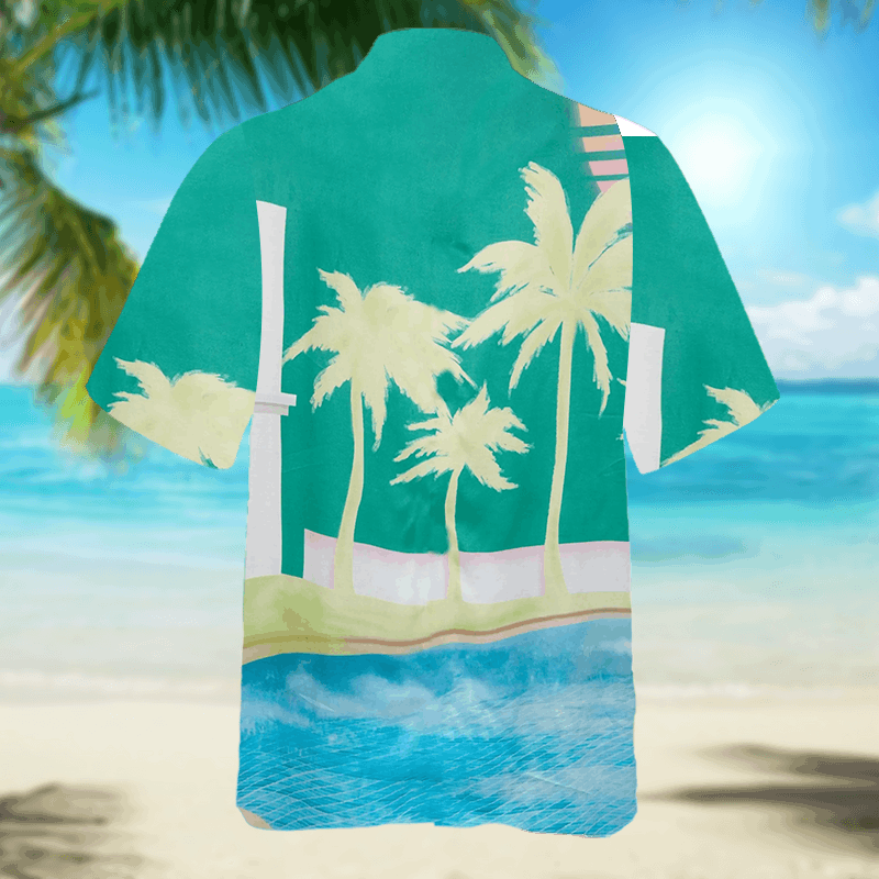 Designer × Vintage Graphic-Print Satin Shirt | Luxe Texture Meets Bold Visuals Size S / US 4 / IT 40 - 4 Thumbnail