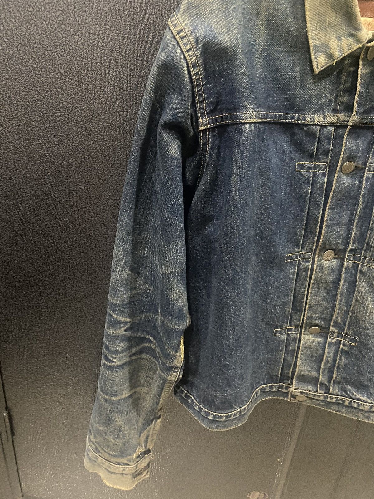 Evisu Vintage Evisu Yamane Diacock Trucker Denim Jacket Size US M / EU 48-50 / 2 - 3 Thumbnail