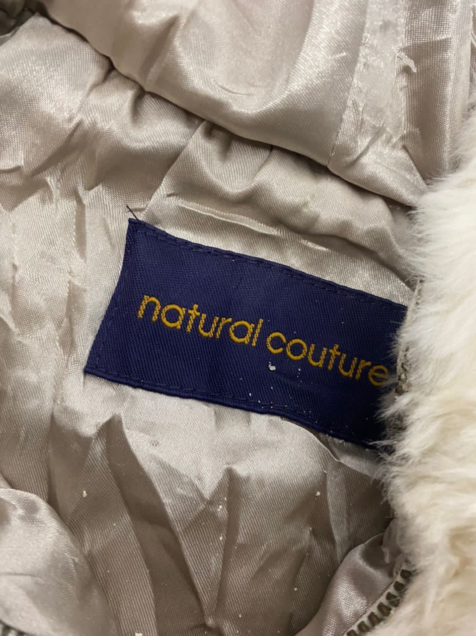 Other Natural couture fur hoodie zipper jacket Size US S / EU 44-46 / 1 - 6 Thumbnail