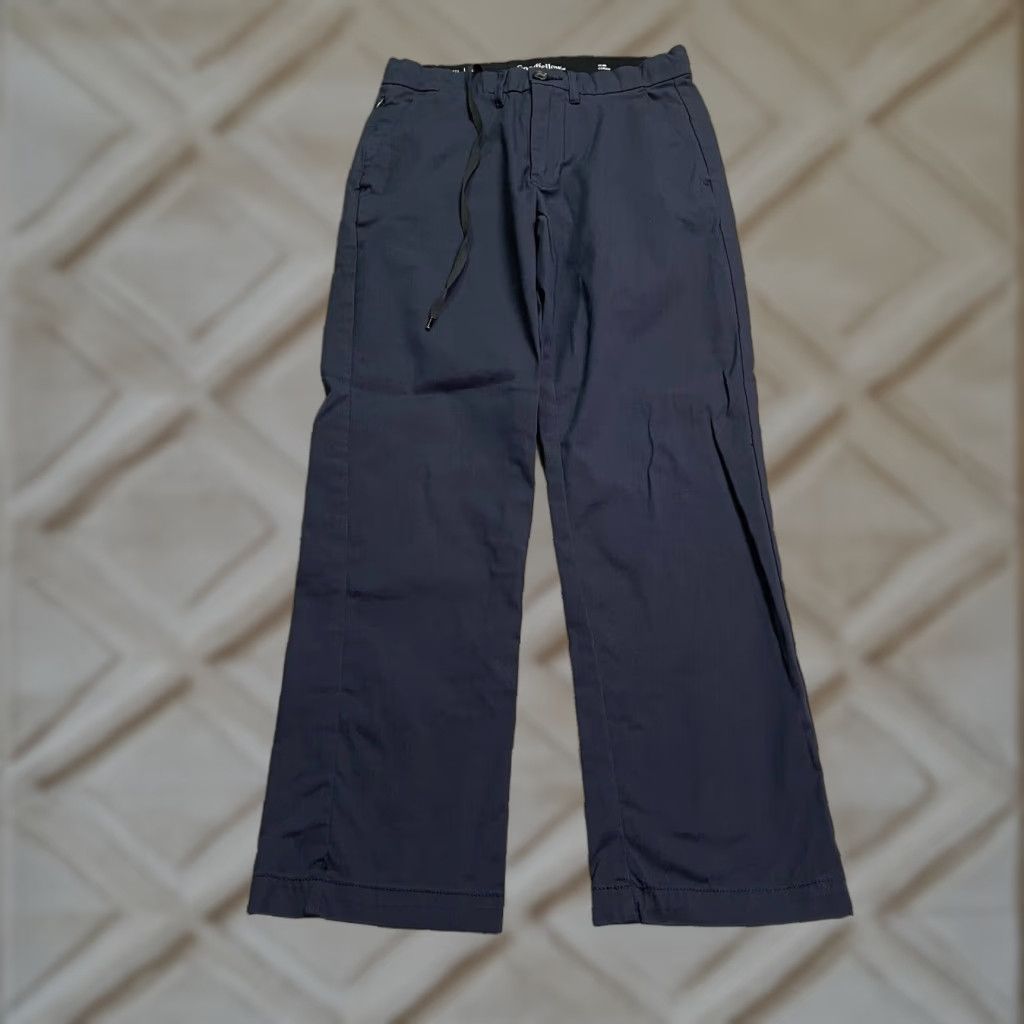 Vintage Goodfellow & Co. Chino Pants Mens 28W 28L Navy Blue Straight Slim Cotton 28x28 Size US 28 / EU 44 - 1 Thumbnail