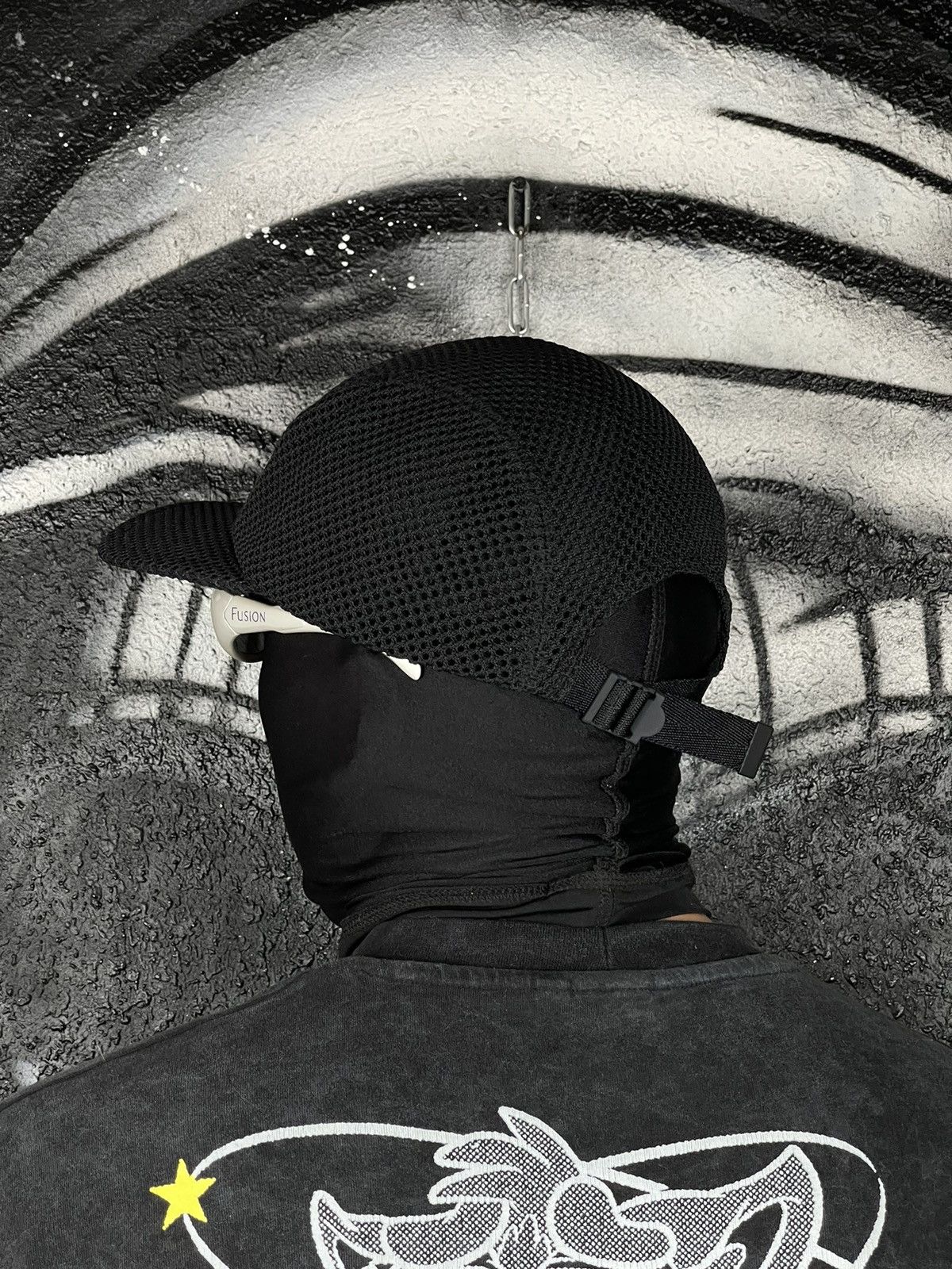 Cos COS Black Mesh 5 Panel Cap Size ONE SIZE - 3 Thumbnail
