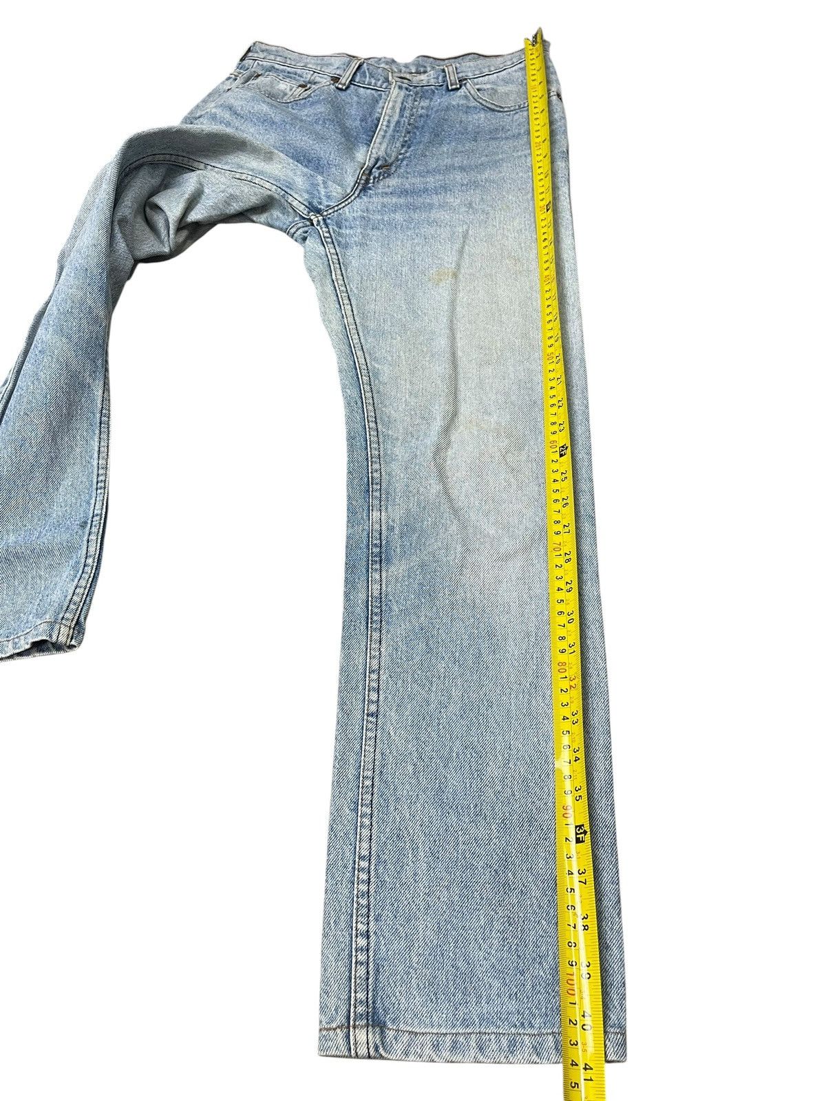 Levi's Vintage Levis 606-02 Straight Cut Jeans Zipper Size US 30 / EU 46 - 7 Thumbnail
