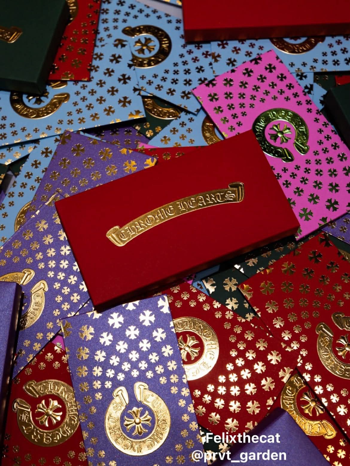 Chrome Hearts Chrome Hearts Red Enveolpe 2026 Size ONE SIZE - 4 Thumbnail