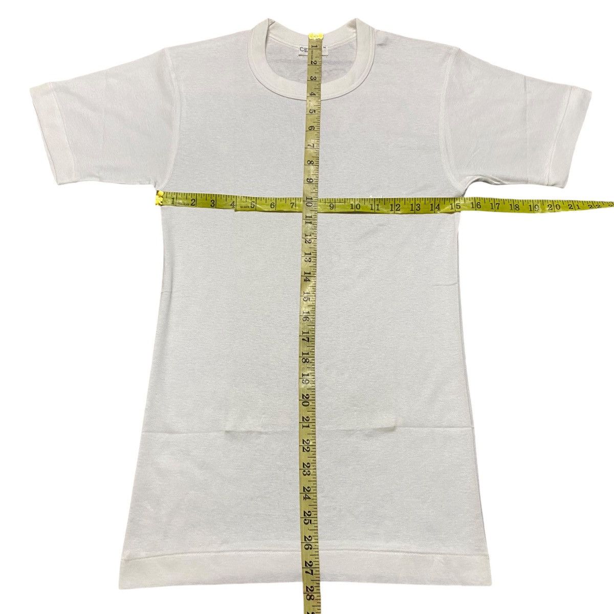 Celine Celine White Body Shirt Size US M / EU 48-50 / 2 - 11 Thumbnail