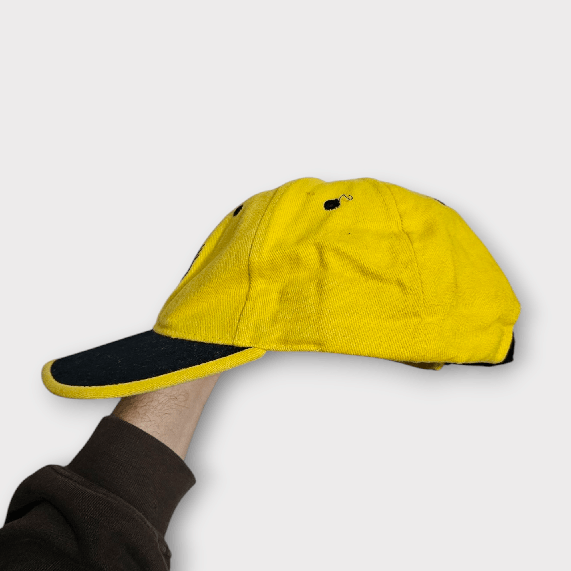 Ferrari × Vintage Ferrari Rare Yellow 90's Hat Size ONE SIZE - 4 Thumbnail