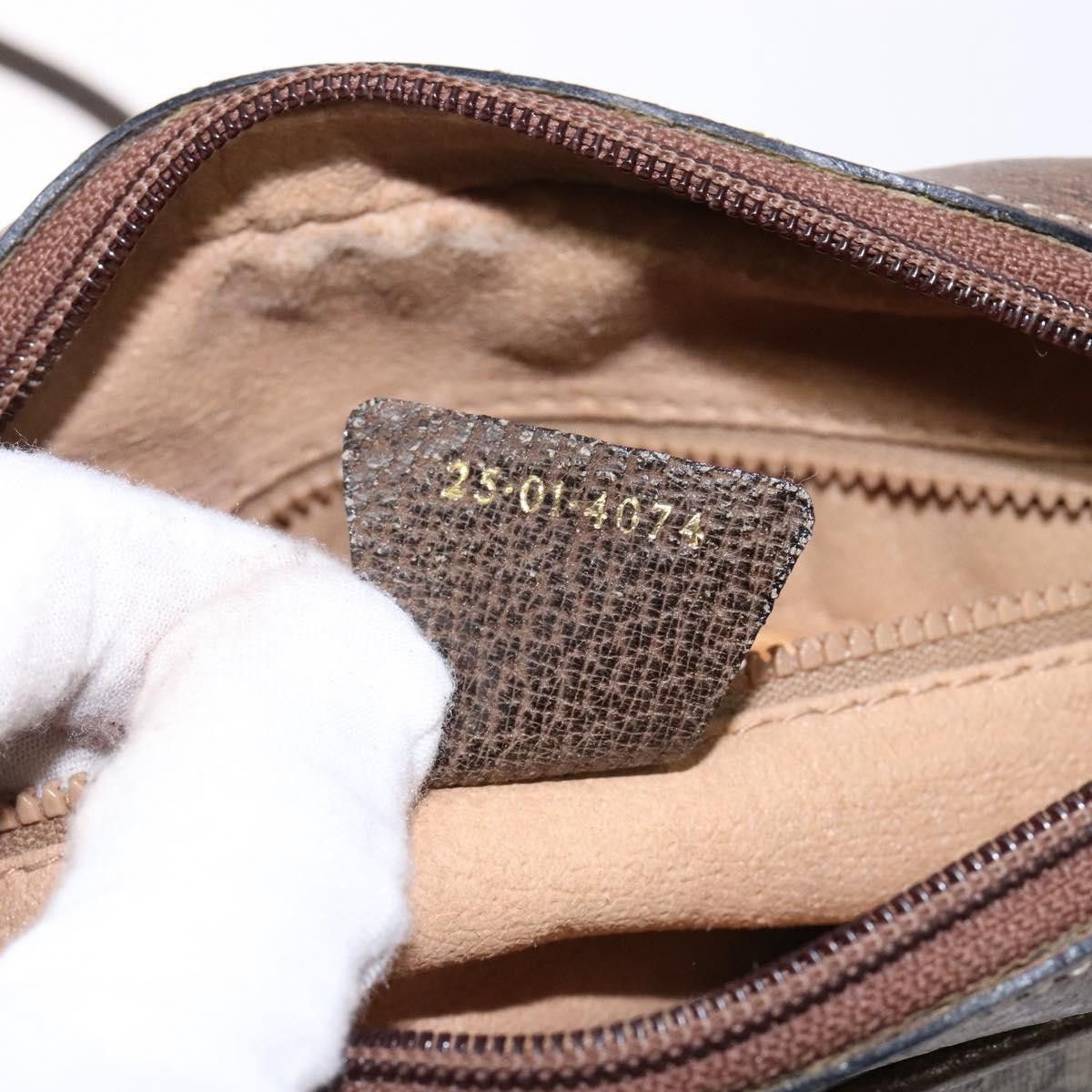 Gucci GUCCI GG Supreme Web Sherry Line Shoulder Bag Pvc Beige Gold Size ONE SIZE - 22 Thumbnail