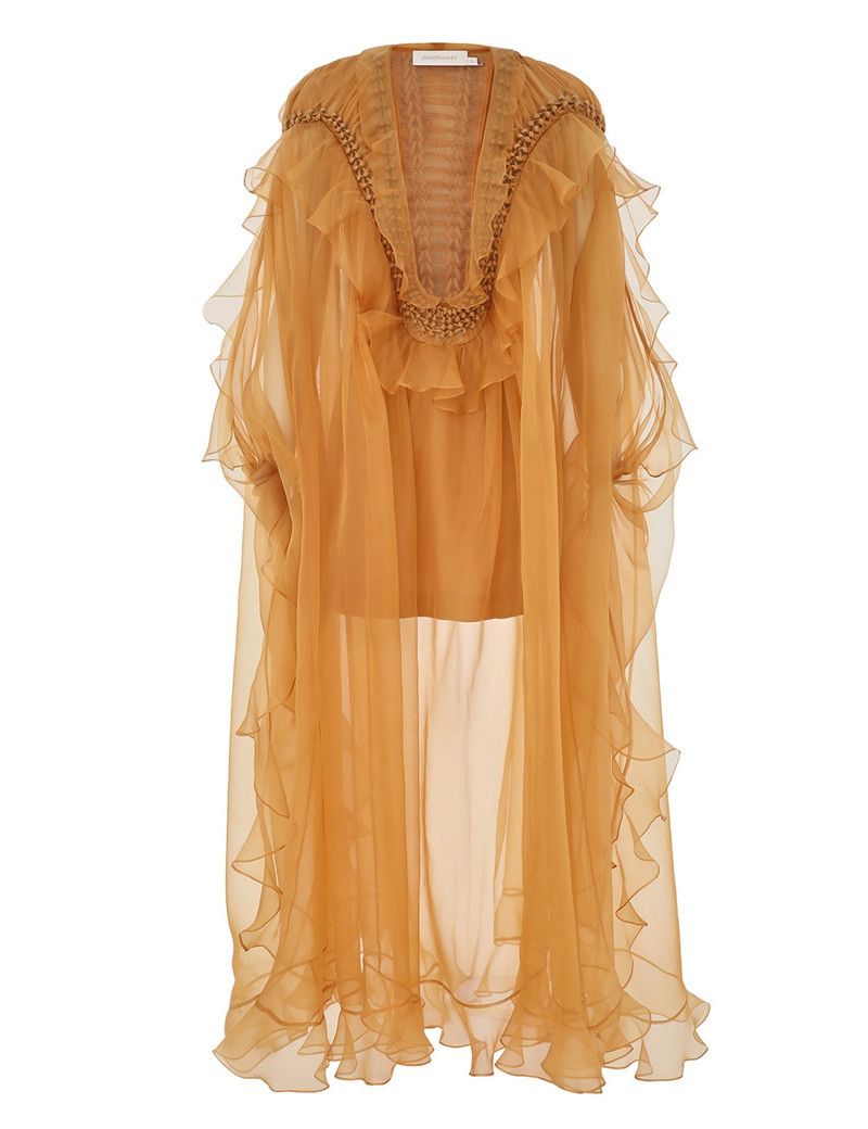 oc11z0226 Balance Braided Gown In Tan