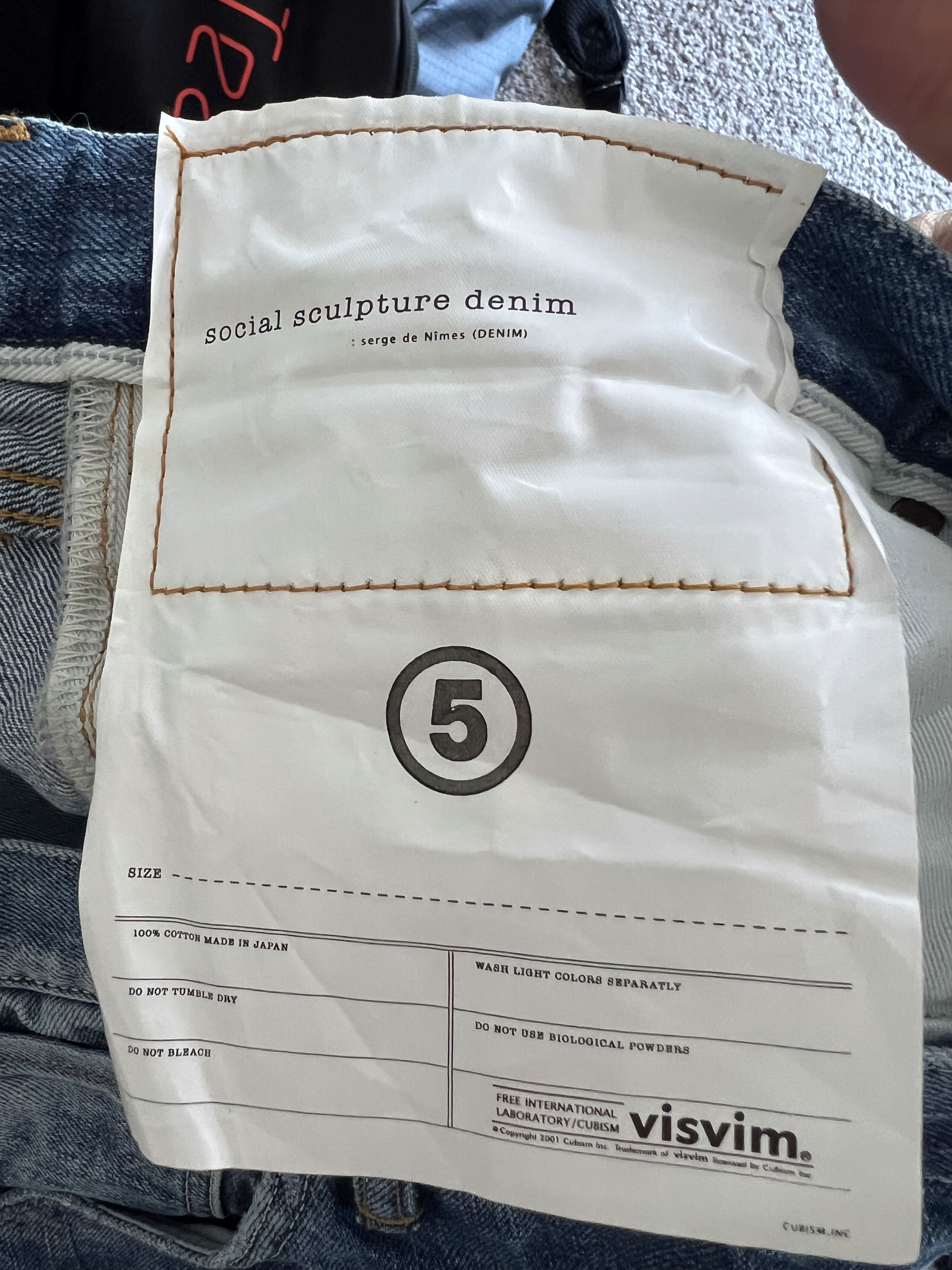 Visvim SOCIAL SCUPLTURE 11 DRY 26 Size US 44 / EU 60 - 8 Thumbnail