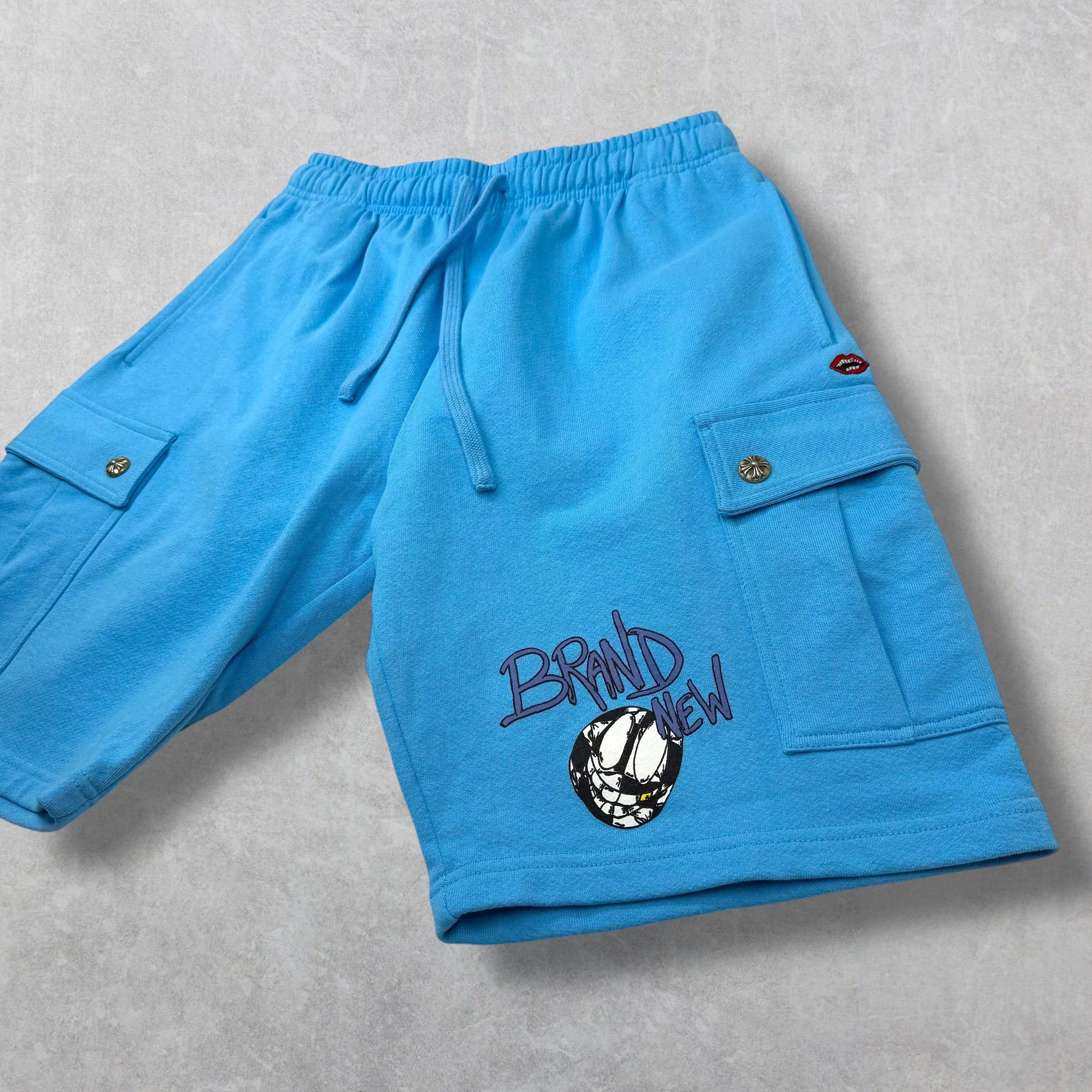 Chrome Hearts Chrome Hearts Matty Boy Blue Cargo Shorts L Size US 38 / EU 54 - 3 Thumbnail
