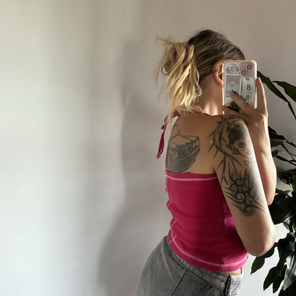 Other × Vintage VINTAGE Y2K TRIBAL PINK TANK TOP Size M / US 6-8 / IT 42-44 - 7 Thumbnail