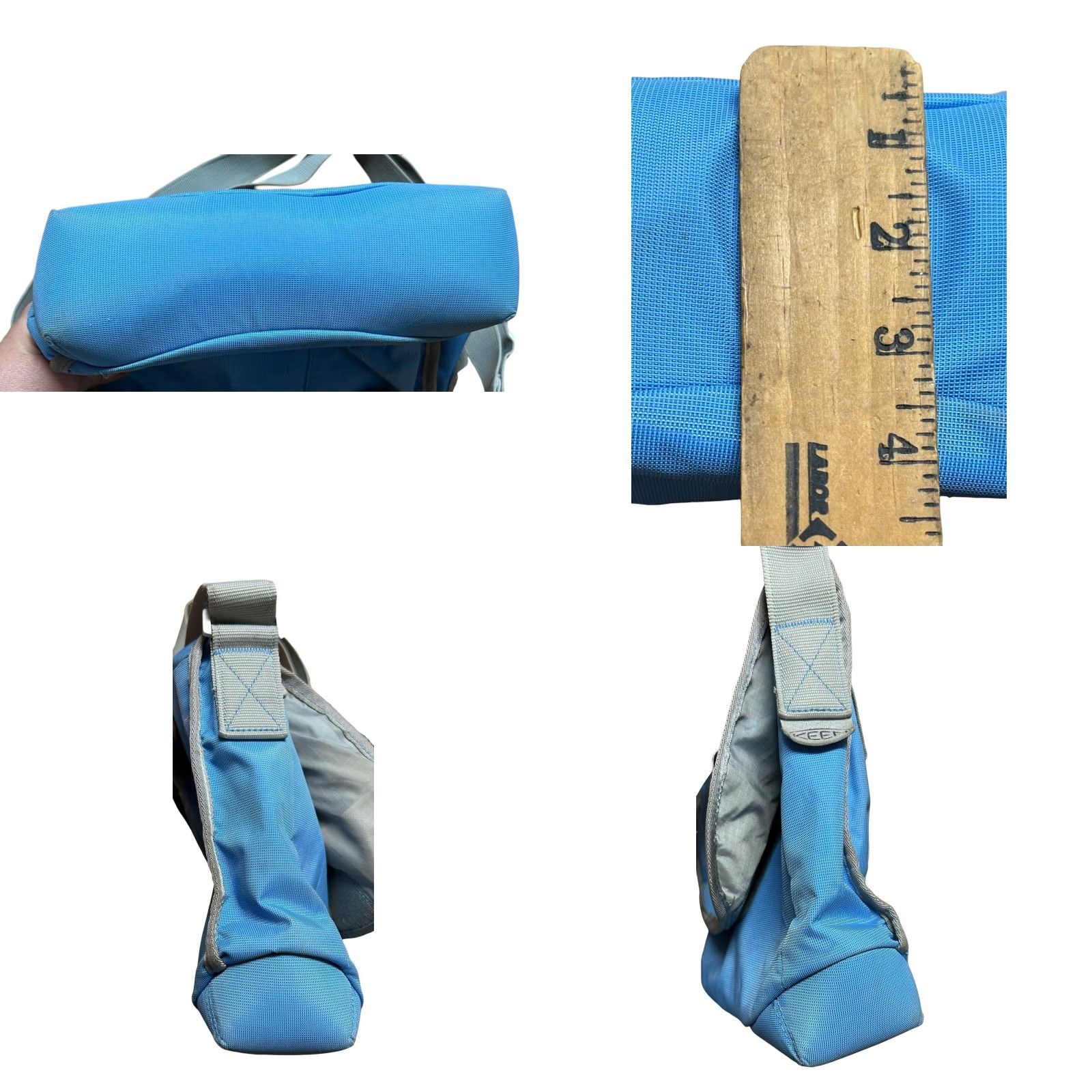 KEEN KEEN Travel Bag Crossbody Blue Outdoors Gorpcore Adjustable Strap Hiking Size ONE SIZE - 9 Thumbnail