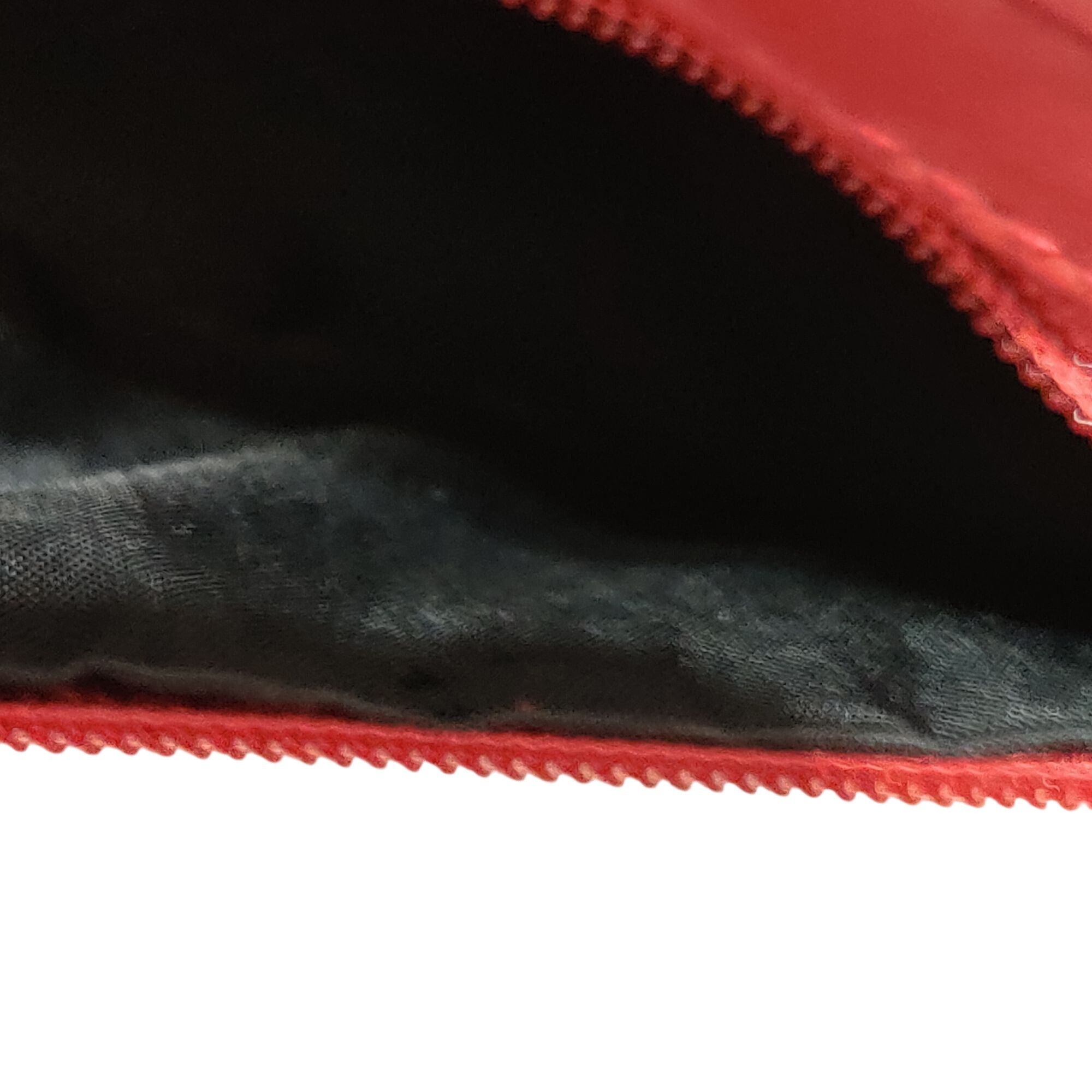 Vintage Lofthouse Vintage Red Quilted Clutch Purse Tassel Zip Key Ri Size ONE SIZE - 11 Thumbnail