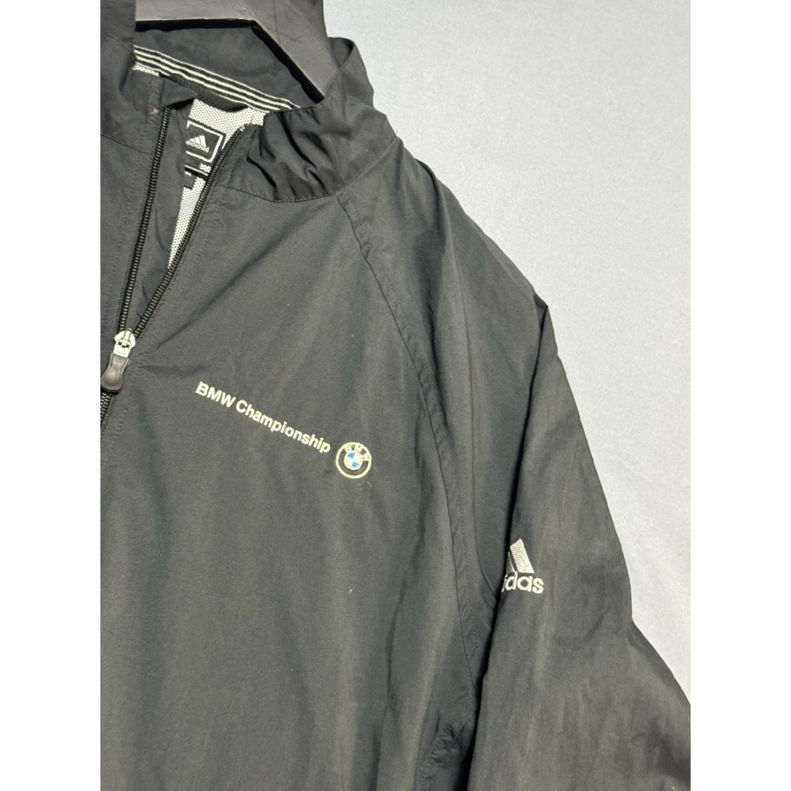 Adidas Adidas ClimaProof Jacket Mens Large Black Golf Windbreaker Shirt? Size US L / EU 52-54 / 3 - 5 Thumbnail