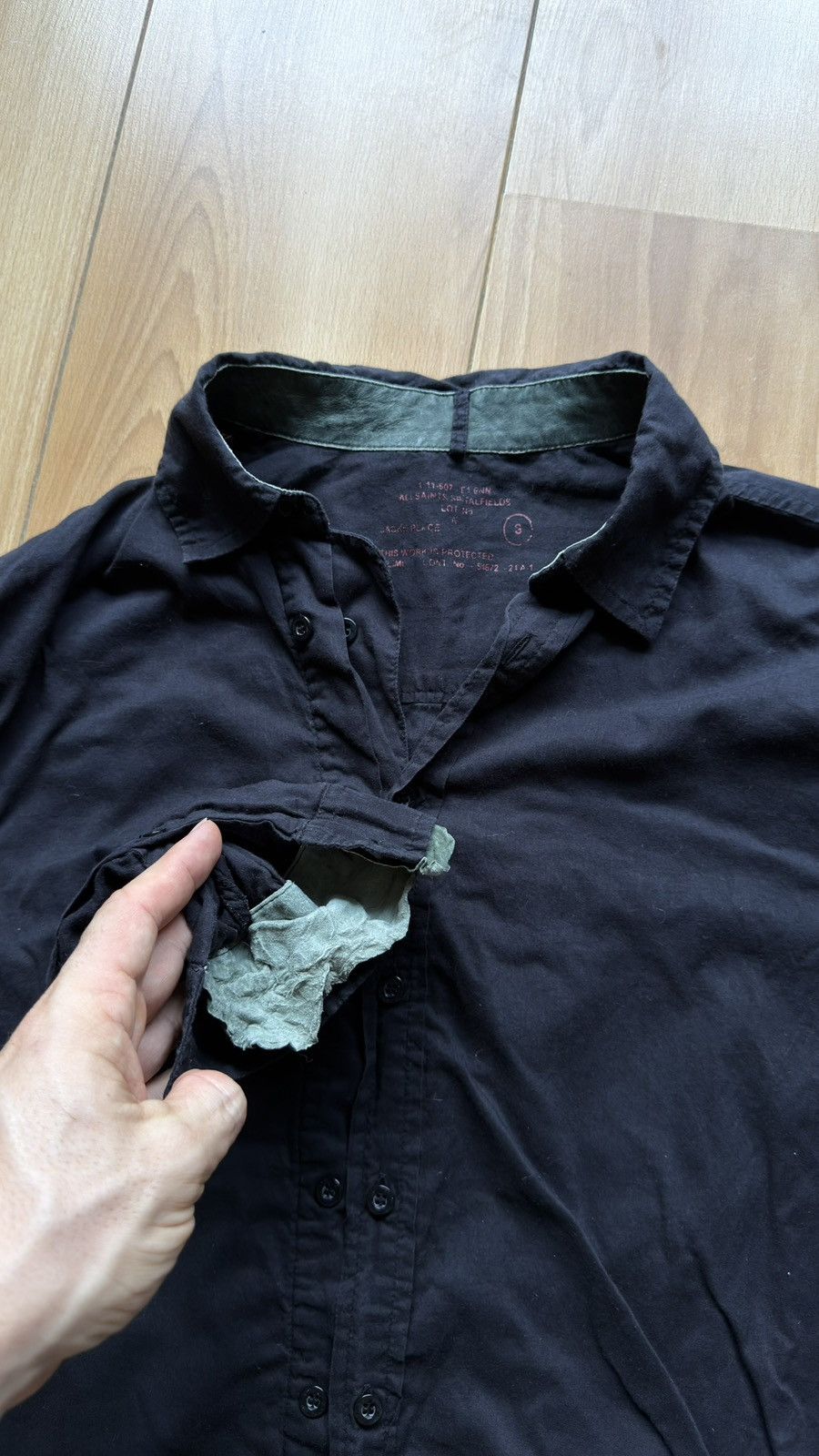 Allsaints Allsaints shirt Size US S / EU 44-46 / 1 - 5 Thumbnail