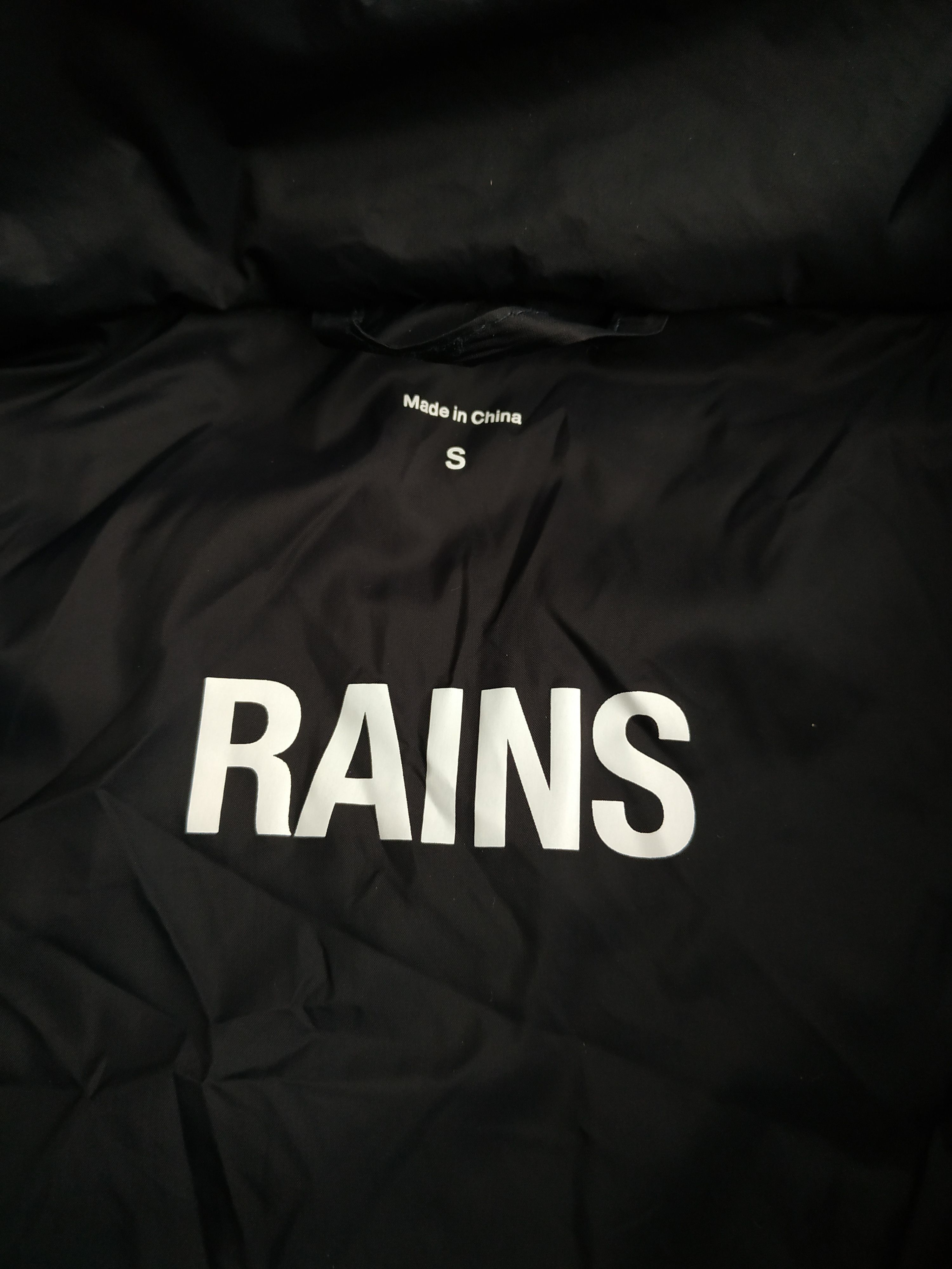 Rains RAINS Men's Waterproof Coat-Jacket, s. SMALL Size US S / EU 44-46 / 1 - 10 Thumbnail
