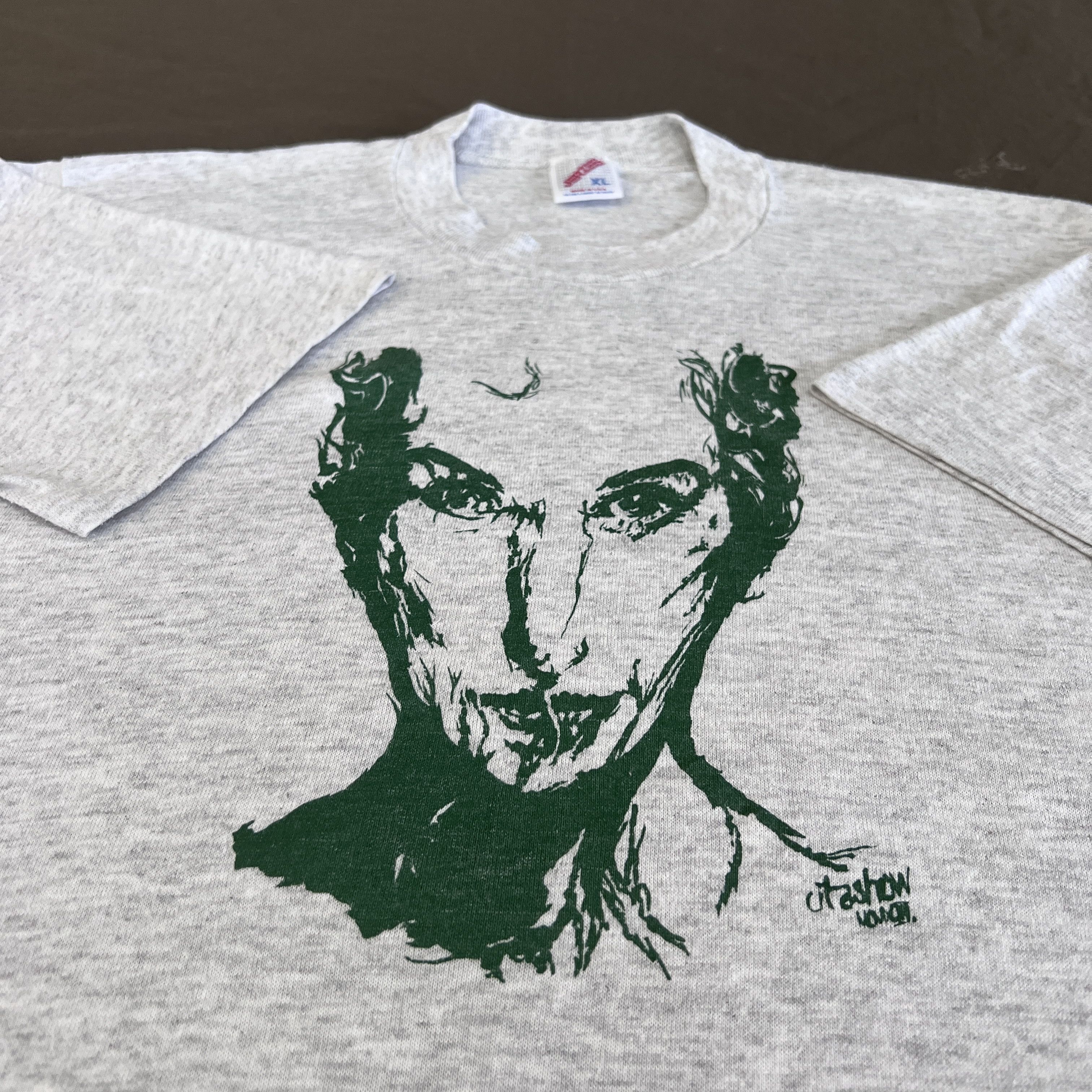 Star Of Hollywood Vintage 80s Uta Hagen actress Classic Hollywood Promo Tee Size US XL / EU 56 / 4 - 1 Thumbnail