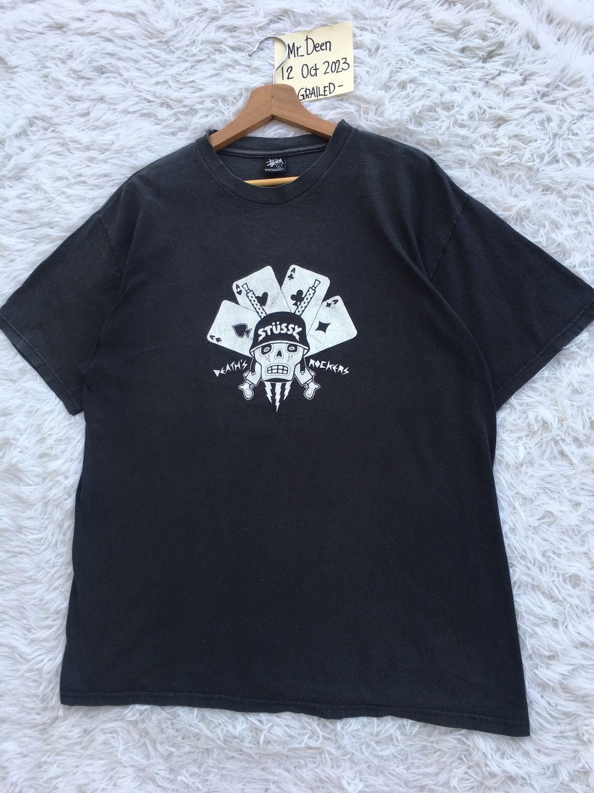 Stussy Rare vintage Stussy Death’s Rockers Tshirt Size US L / EU 52-54 / 3 - 3 Thumbnail