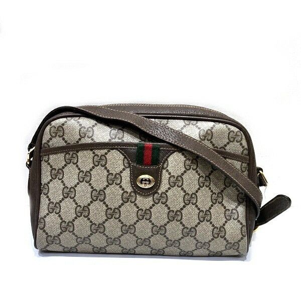 Gucci Gucci GG Pattern Shoulder Bag Canvas Shoulder Bag 11602089 in Brown, Women's