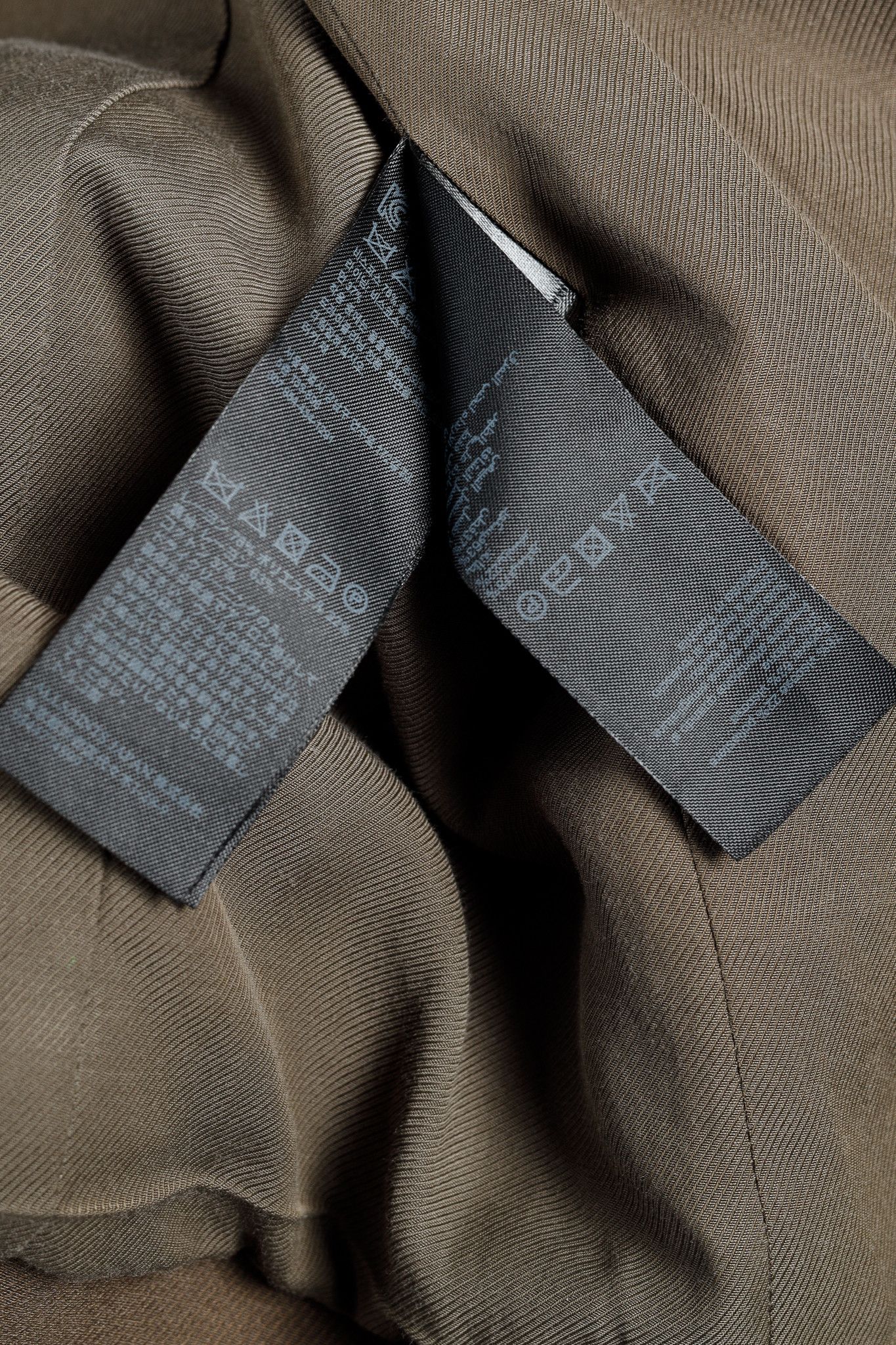 Allsaints All Saints Aleida Khaki Green Oversized No-Closure Blazer Size XS / US 0-2 / IT 36-38 - 8 Thumbnail