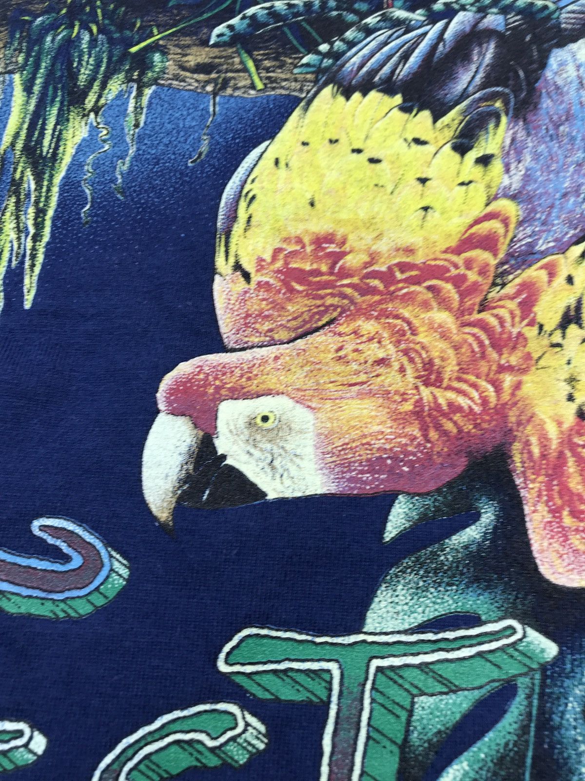 Habitat × Vintage Vintage 90s Habitat Animal Rare T Shirt Size US L / EU 52-54 / 3 - 13 Thumbnail