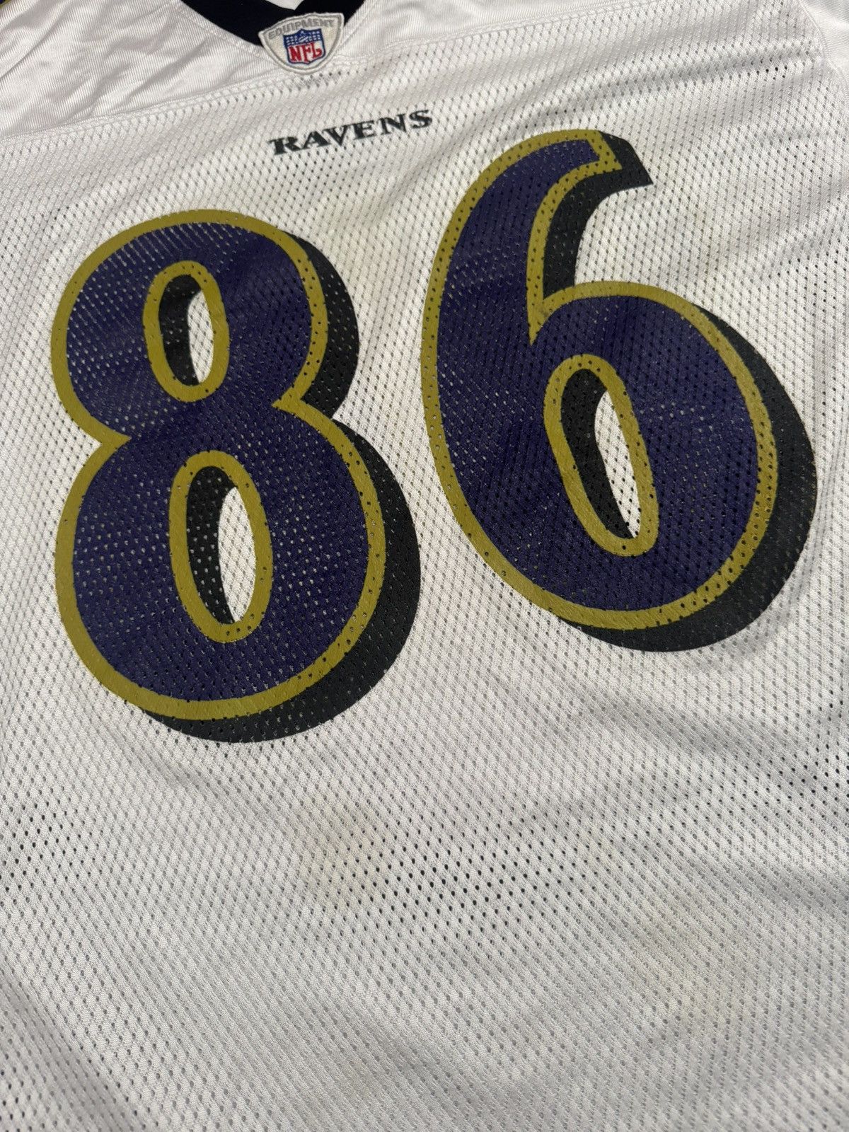 Reebok Todd Heap #86 Baltimore Ravens Autographed Jersey (NO COA Size US M / EU 48-50 / 2 - 5 Thumbnail