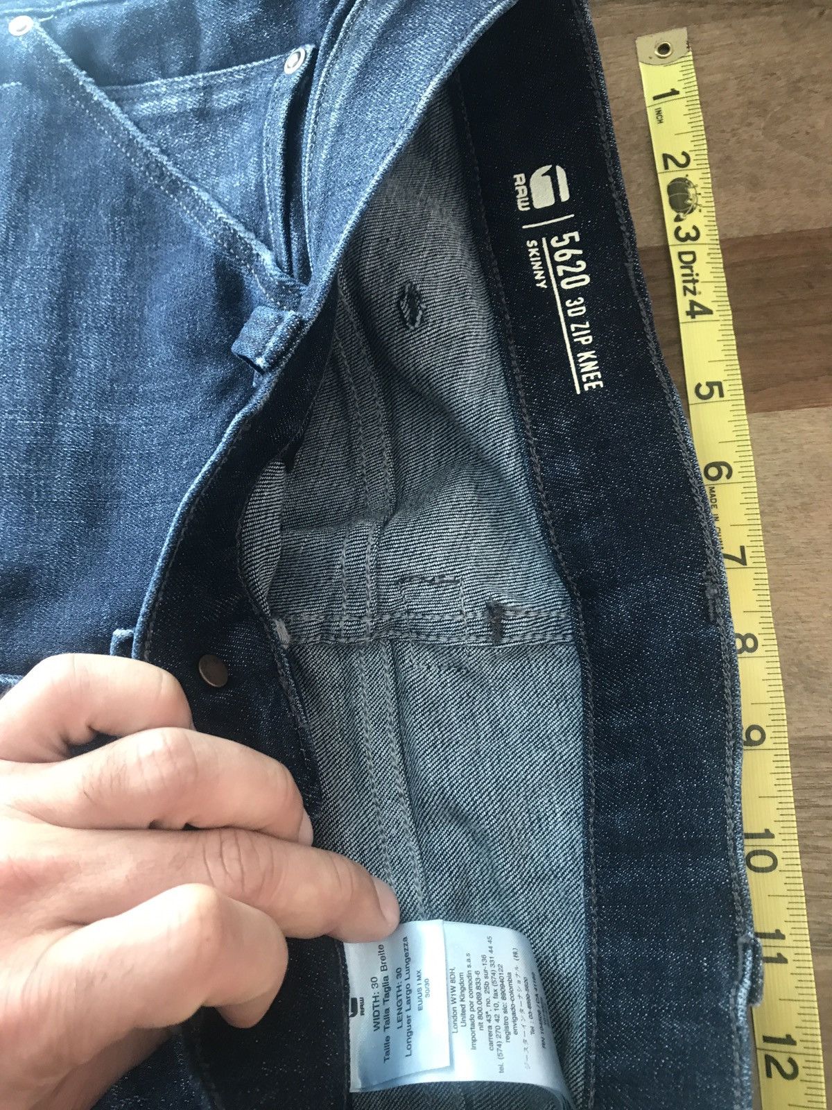 G-Star 5620 3D Zip Knee Size US 30 / EU 46 - 4 Thumbnail