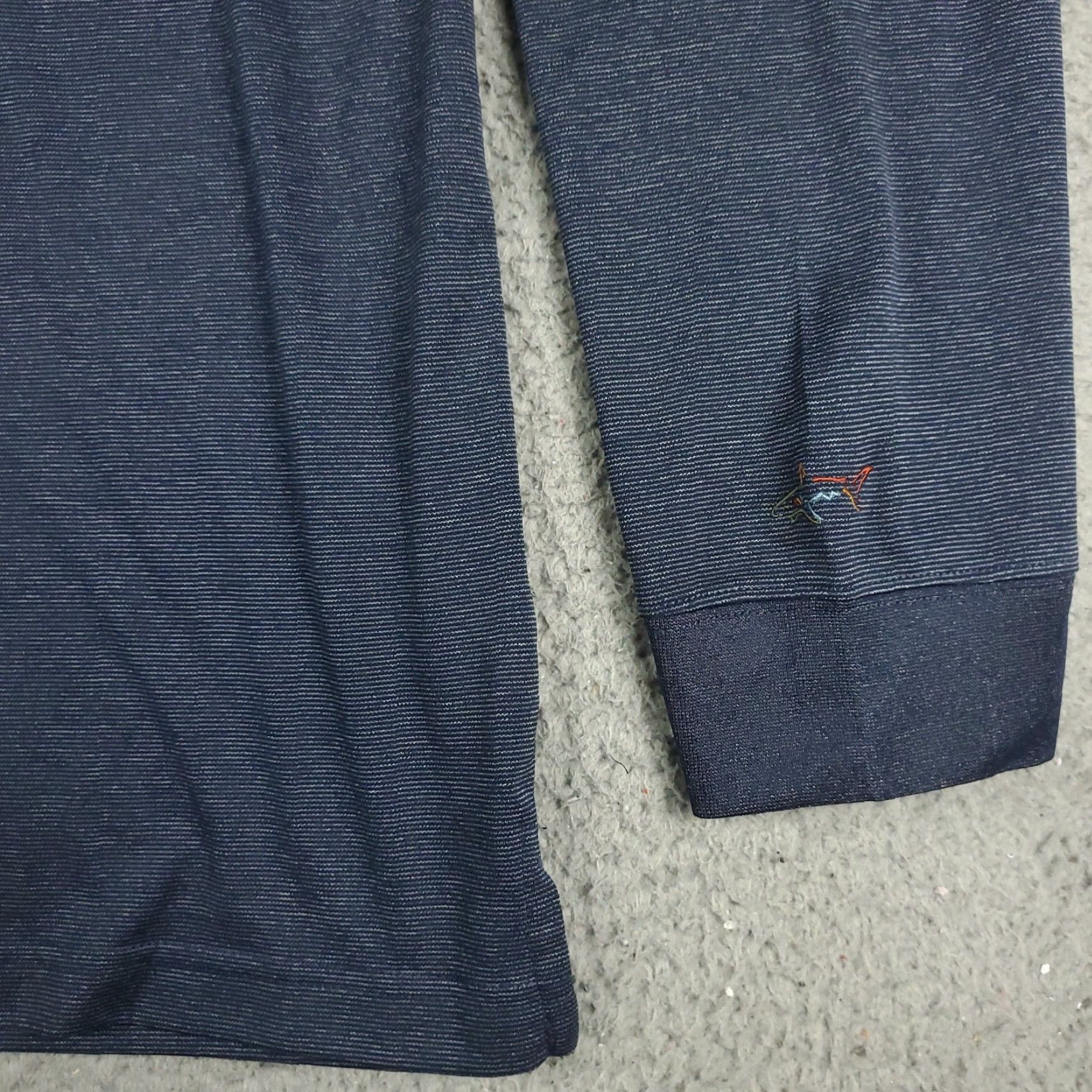 Vintage Greg Norman Polo Shirt Mens 2XL Blue Shark Casual Long Sleeve Size US XXL / EU 58 / 5 - 4 Thumbnail