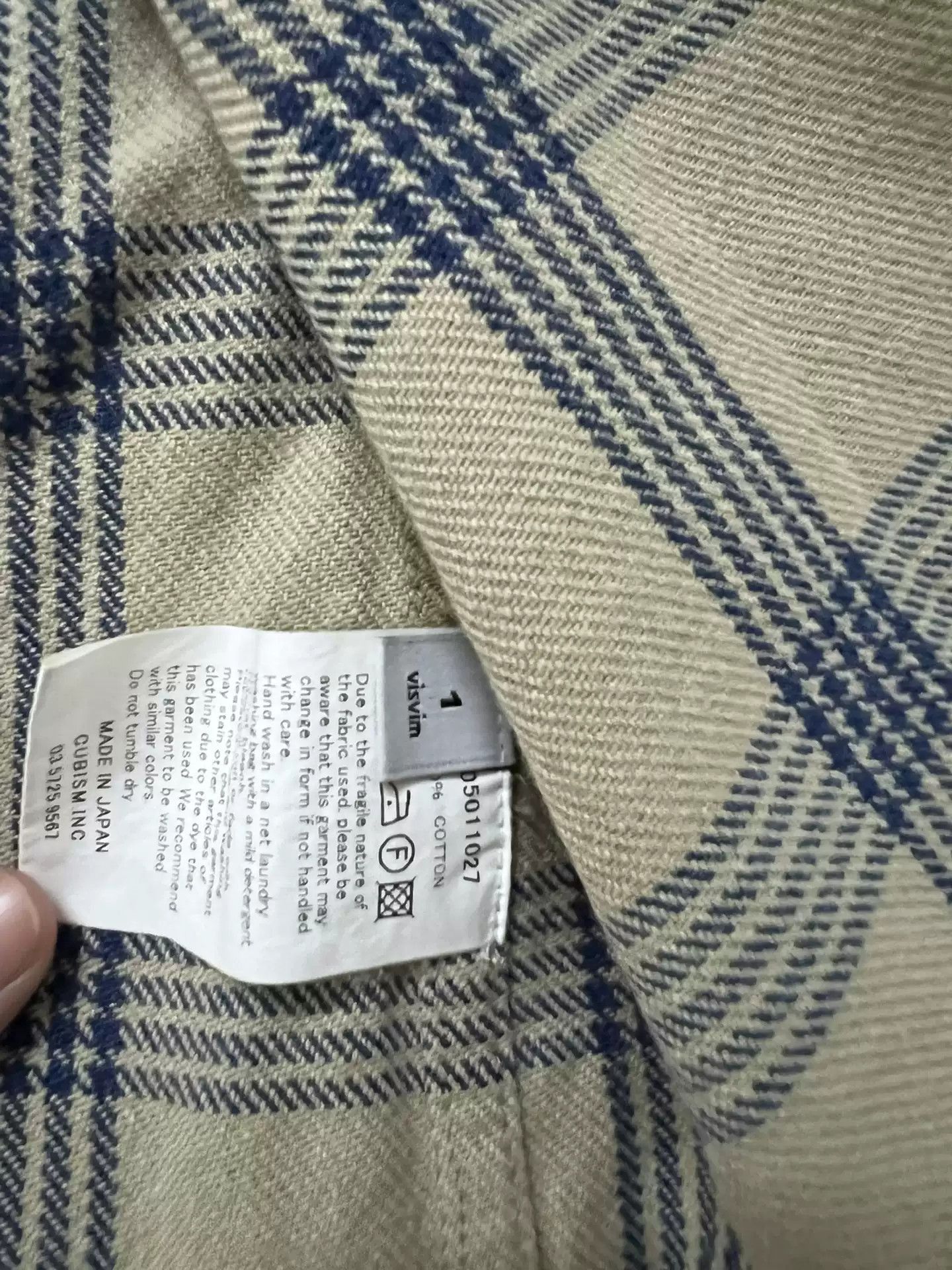 Visvim VisvimVISVIM Vintage Plaid shirt-2504 Size US S / EU 44-46 / 1 - 8 Thumbnail