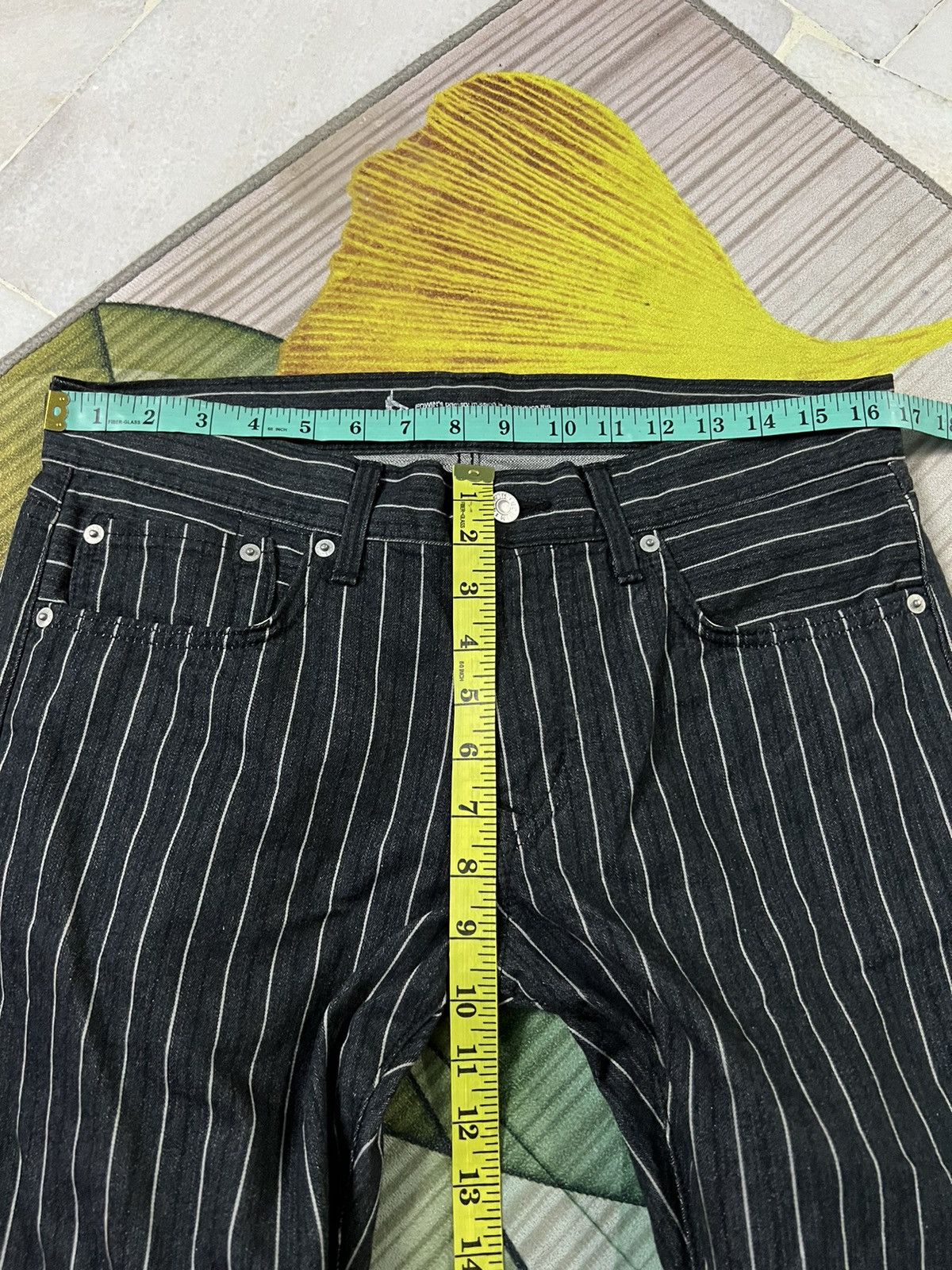 Edwin × Japanese Brand EDWIN STRIPE JEANS Size US 33 - 8 Thumbnail