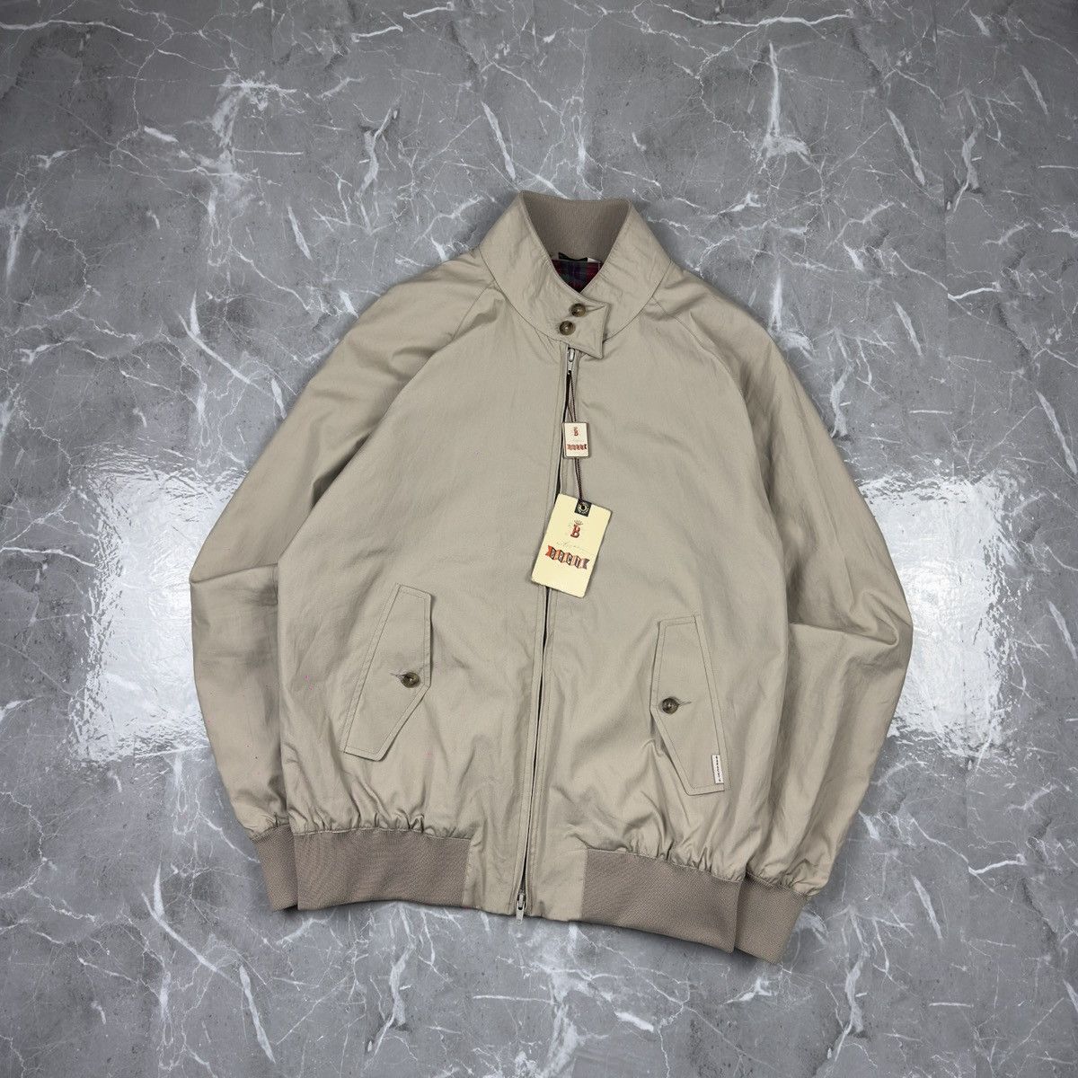 Baracuta NEW Baracuta Classic G9 Beige Men’s Harrington Style Jacket Size US M / EU 48-50 / 2 - 1 Thumbnail
