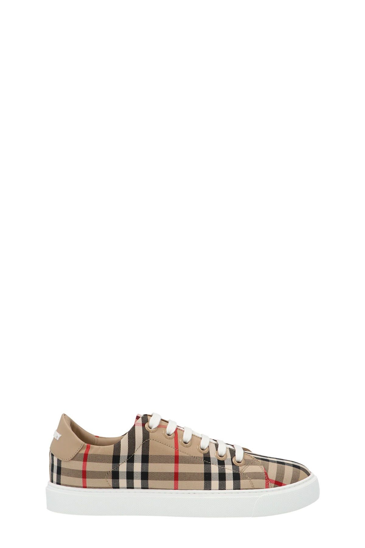 image of Burberry 'newalbridge' Sneakers in Beige, Women's (Size 10)
