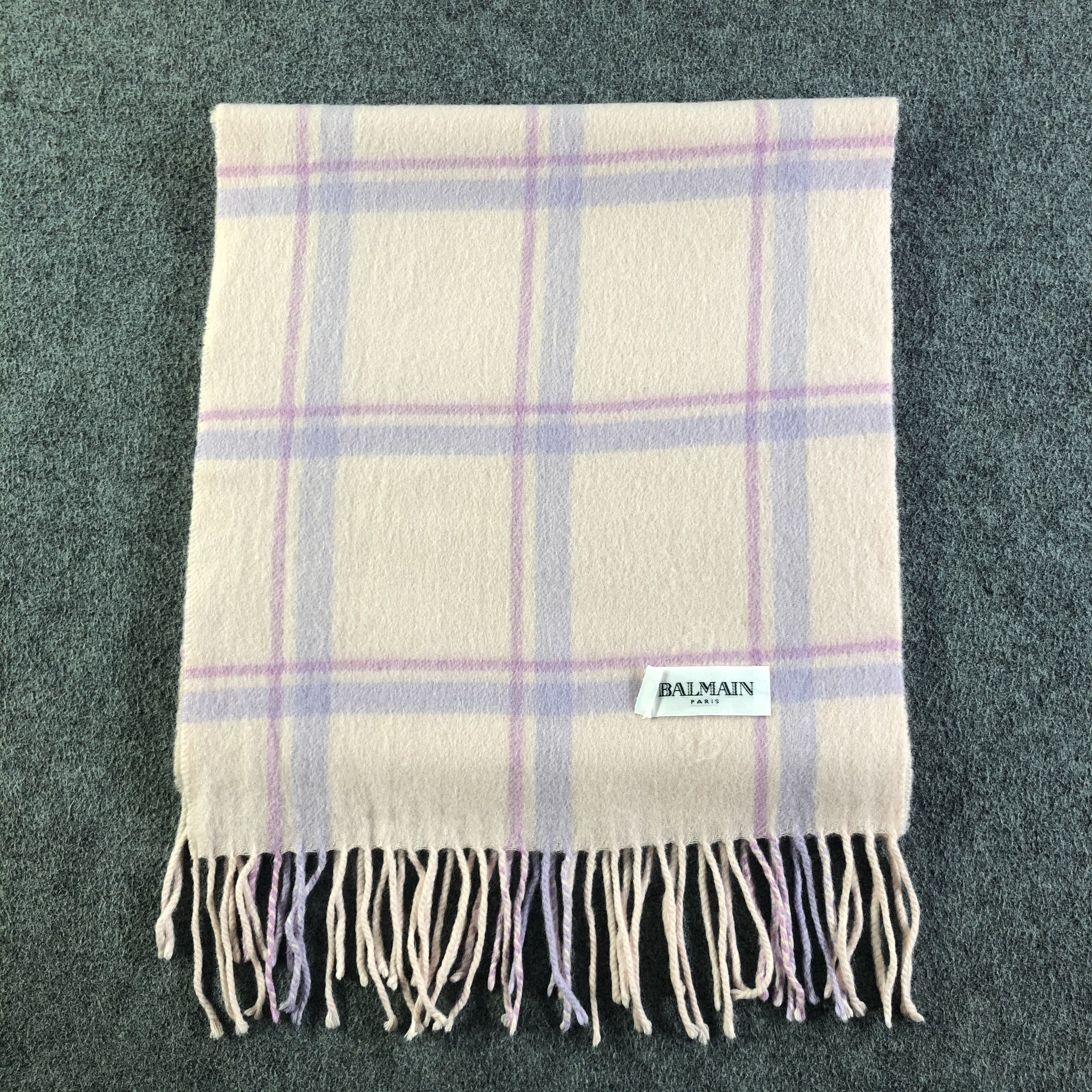 Pierre Balmain Pierre Balmain Cashmere Scarf / Muffler / Neckwear P135 Size ONE SIZE - 2 Thumbnail