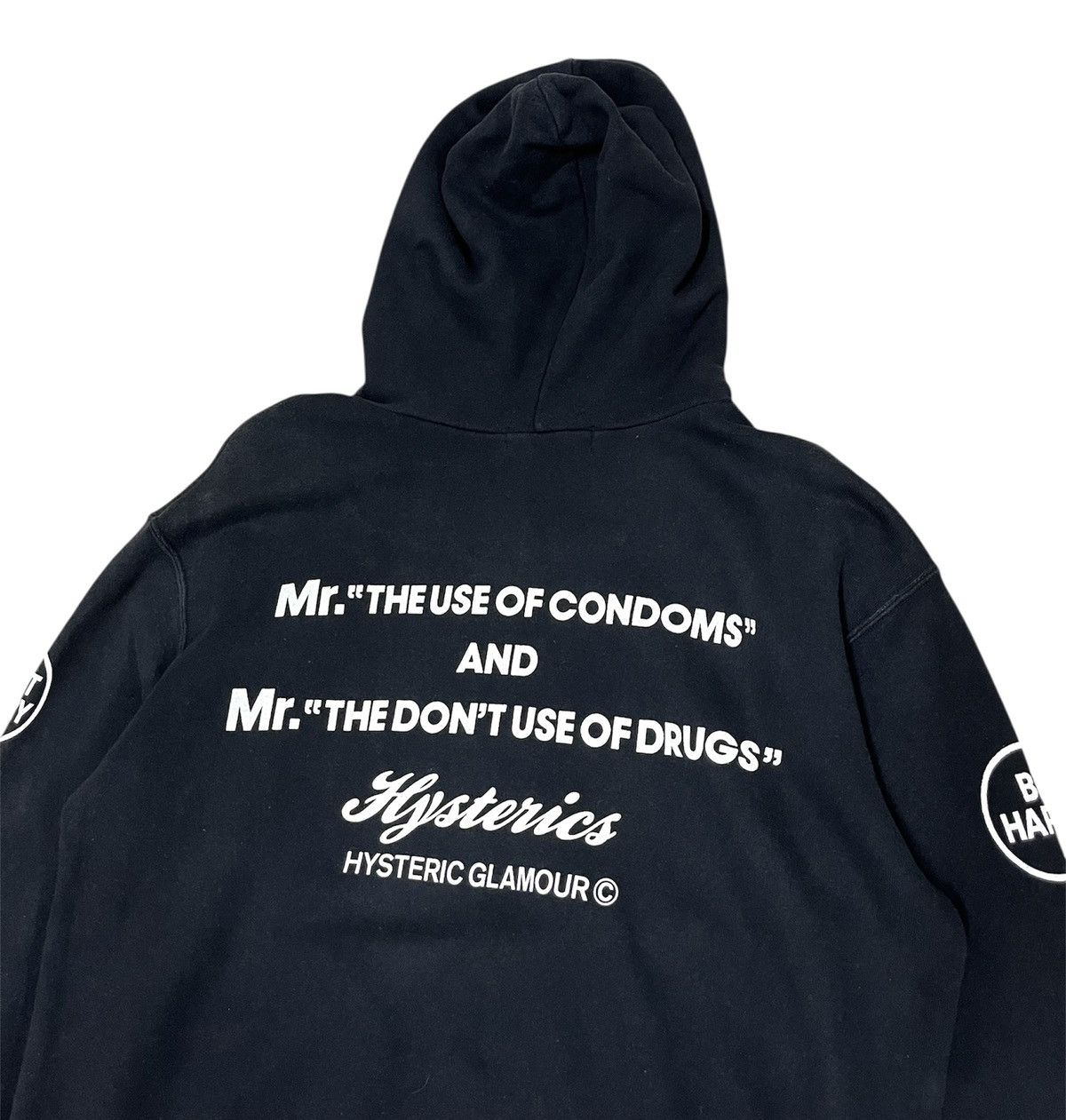 Hysteric Glamour HYSTERIC GLAMOUR DONT WORRY BE HAPPY PULLOVER JAPAN HOODIE Size US M / EU 48-50 / 2 - 11 Thumbnail