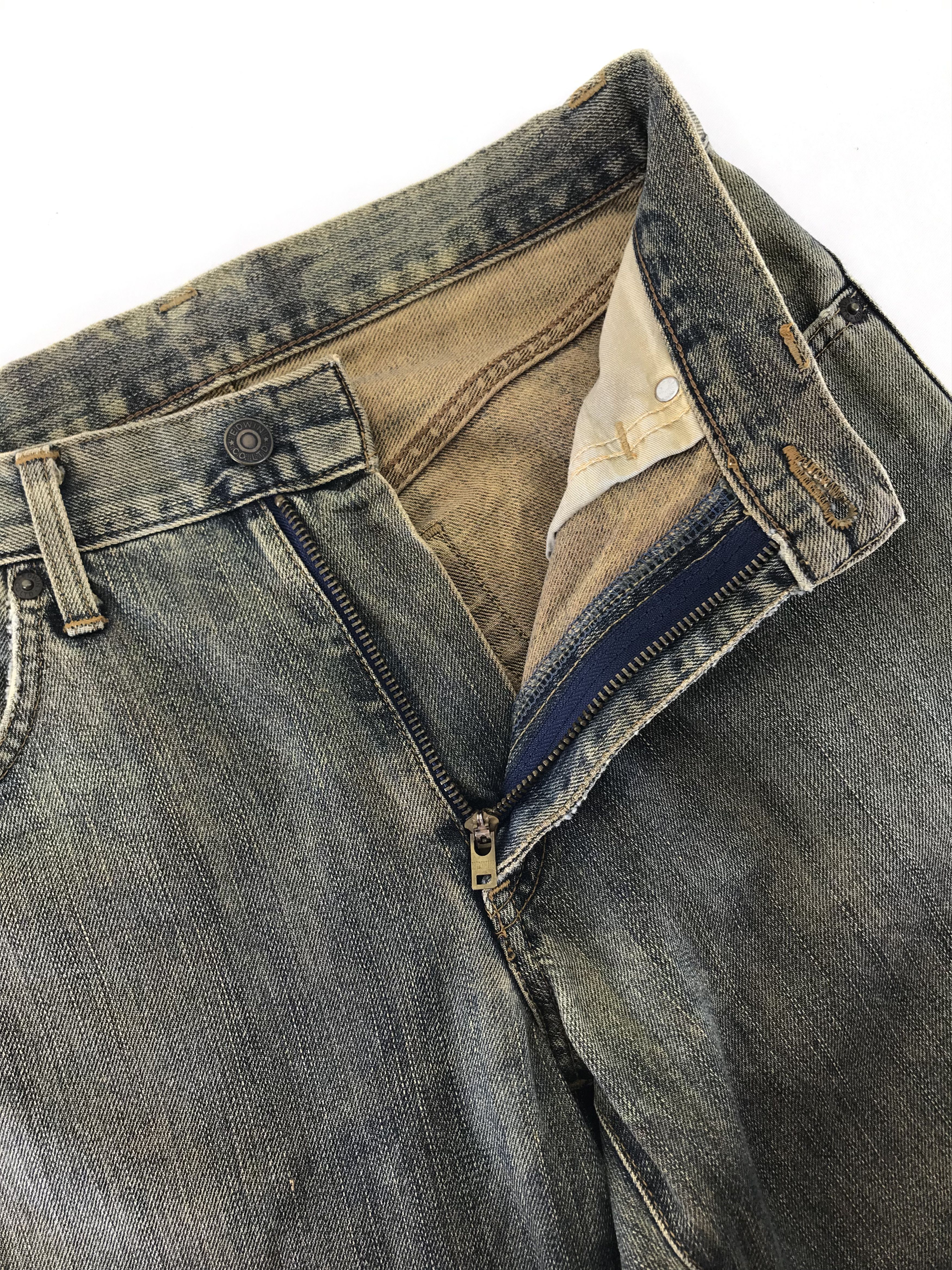 Edwin Vintage Edwin 404 Bleach Rusty Jeans Size US 29 - 9 Thumbnail