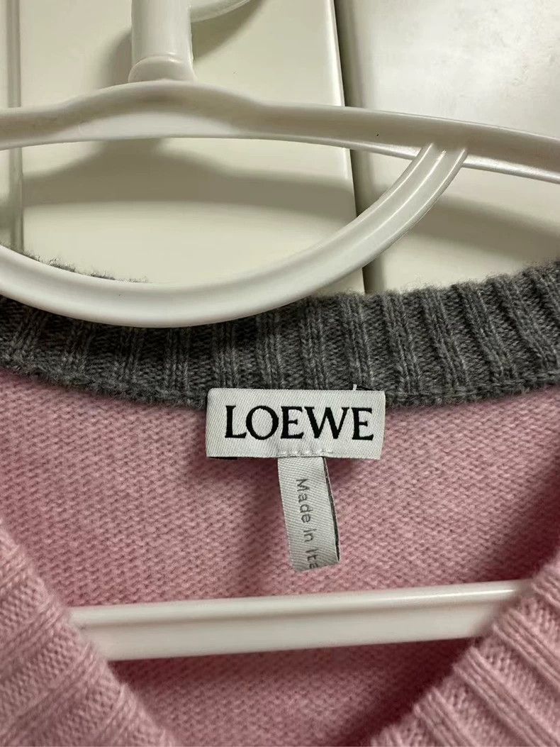 Loewe LOEWE Embroidered logo wool sweater Size XS / US 0-2 / IT 36-38 - 2 Thumbnail