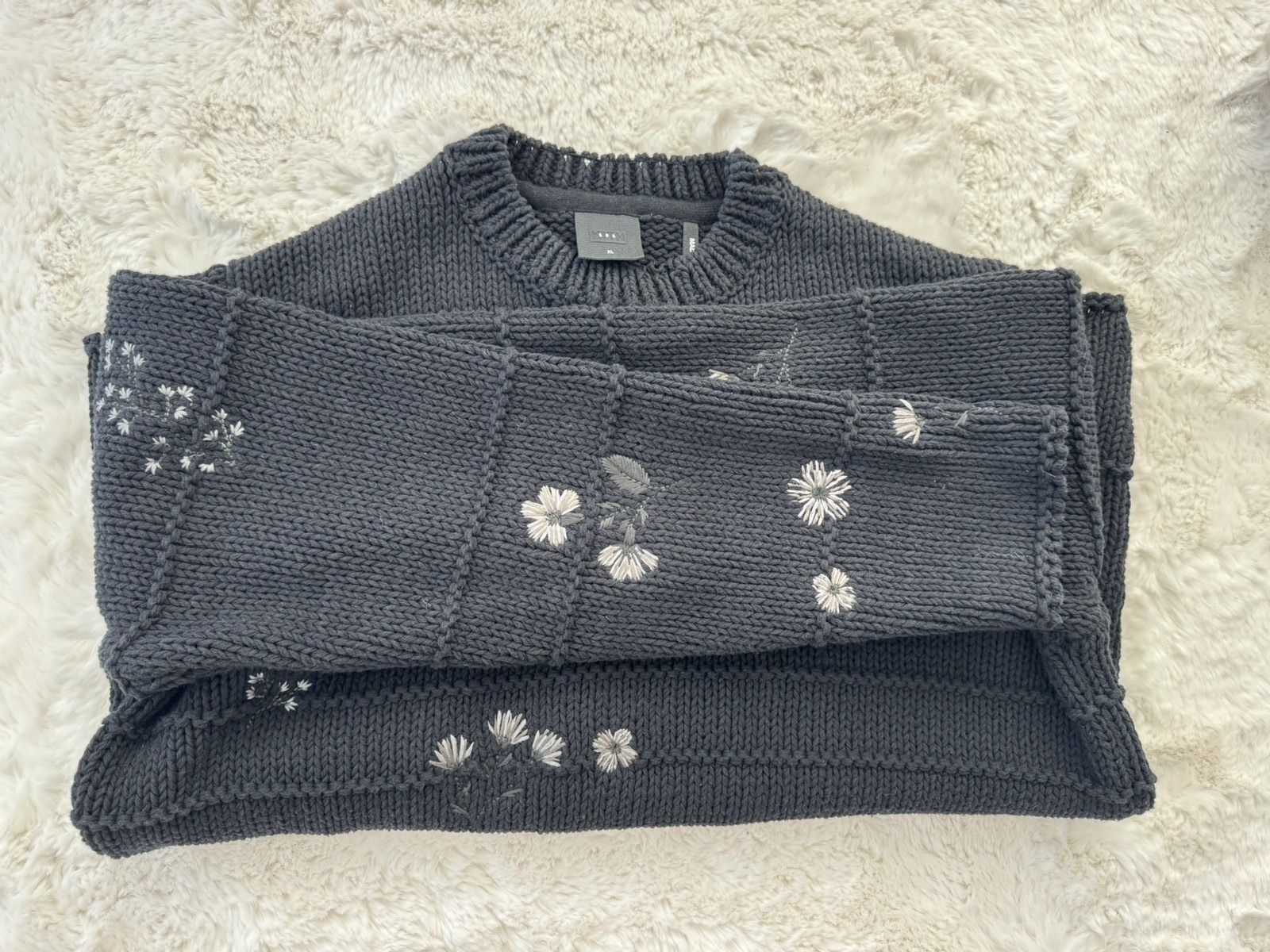 image of Kith Butterfly Sweater in Black, Men's (Size XL)