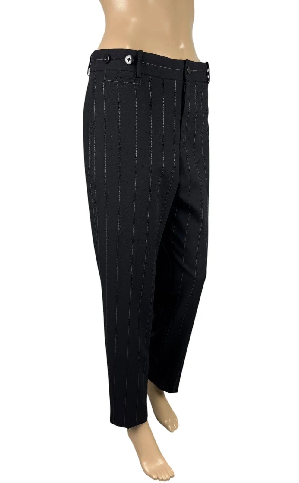 Polo Ralph Lauren Polo Ralph Lauren Striped Wool Dress Pants size 10 Size 32" / US 10 / IT 46 - 3 Thumbnail